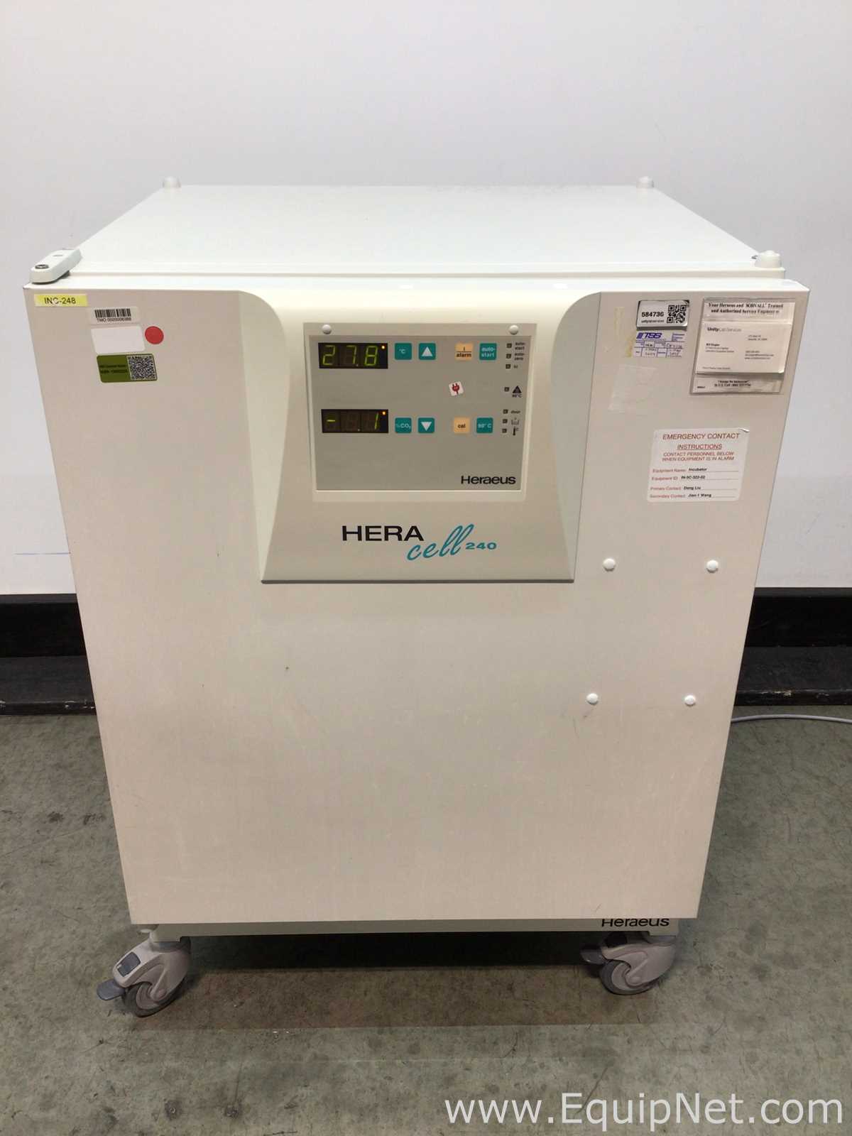 Incubadora Heraeus Heracell 240