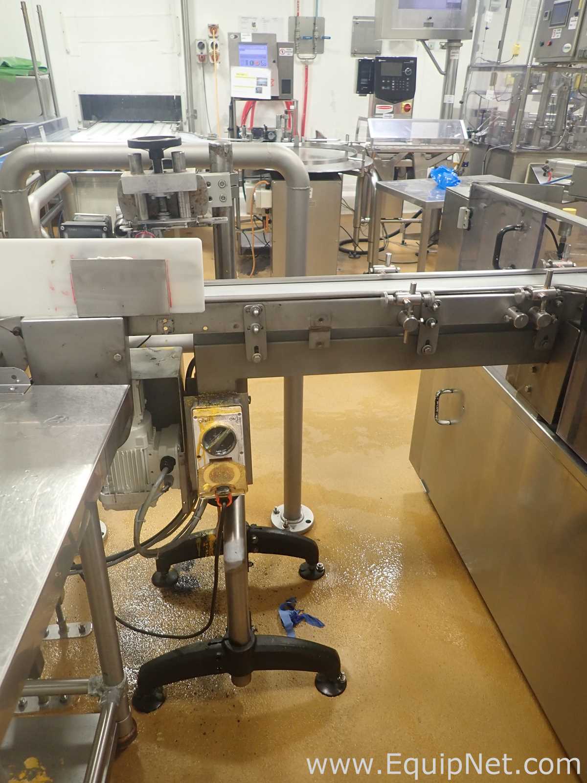 Linx 8940 IP65 High Speed Inkjet Printer with Belt Conveyor and Omron Inspection System