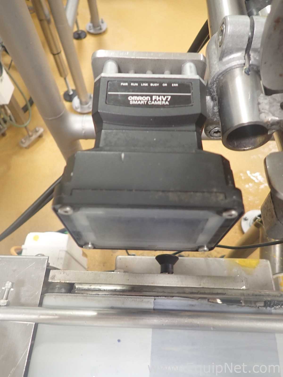 Linx 8940 IP65 High Speed Inkjet Printer with Belt Conveyor and Omron Inspection System
