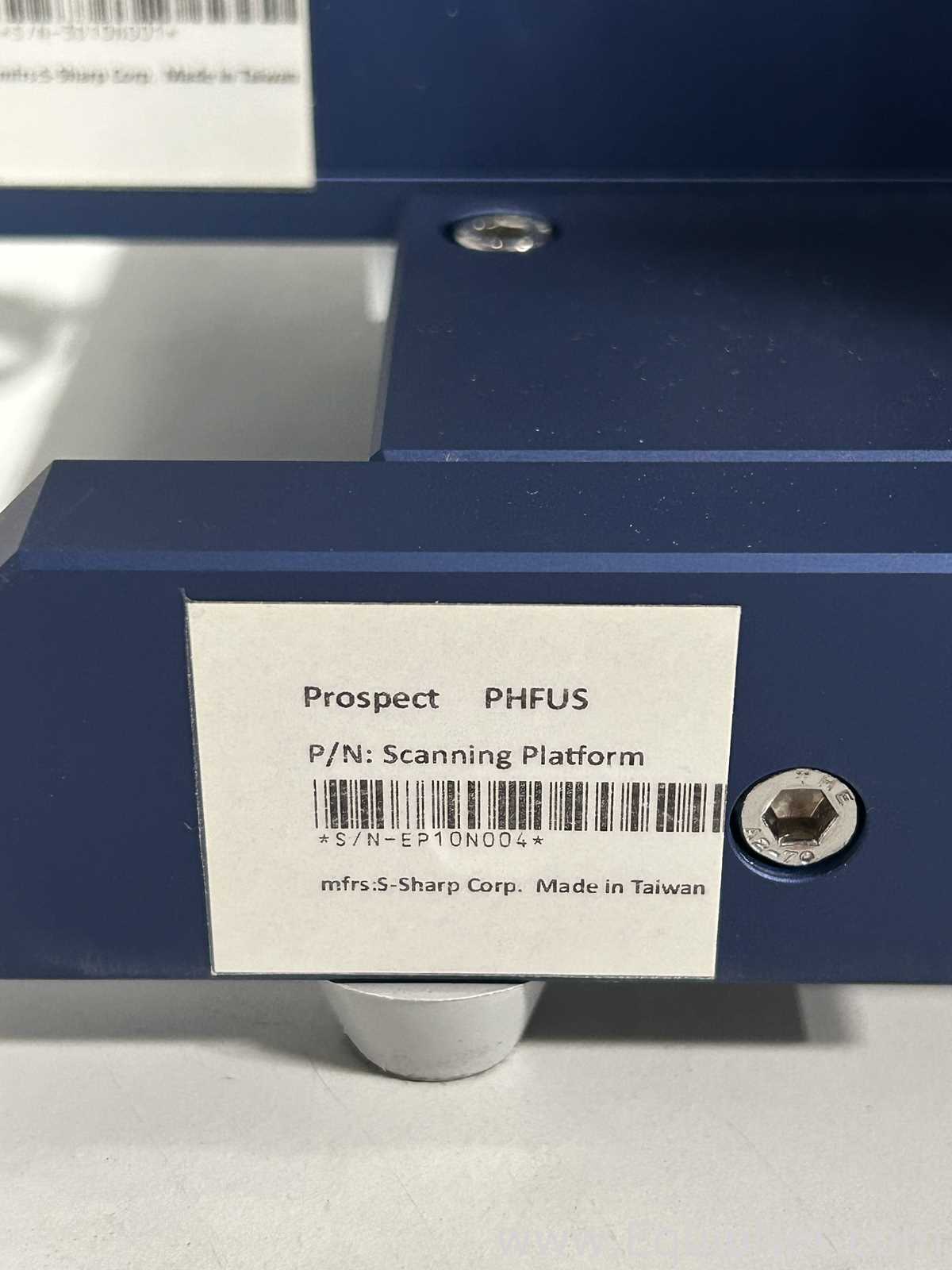 S-Sharp Corporation Prospect T1 Preclinical High Frequency Ultrasound System