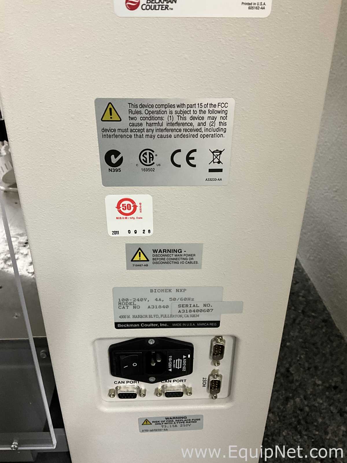 Beckman Coulter Biomek NxP Automated Liquid Handler