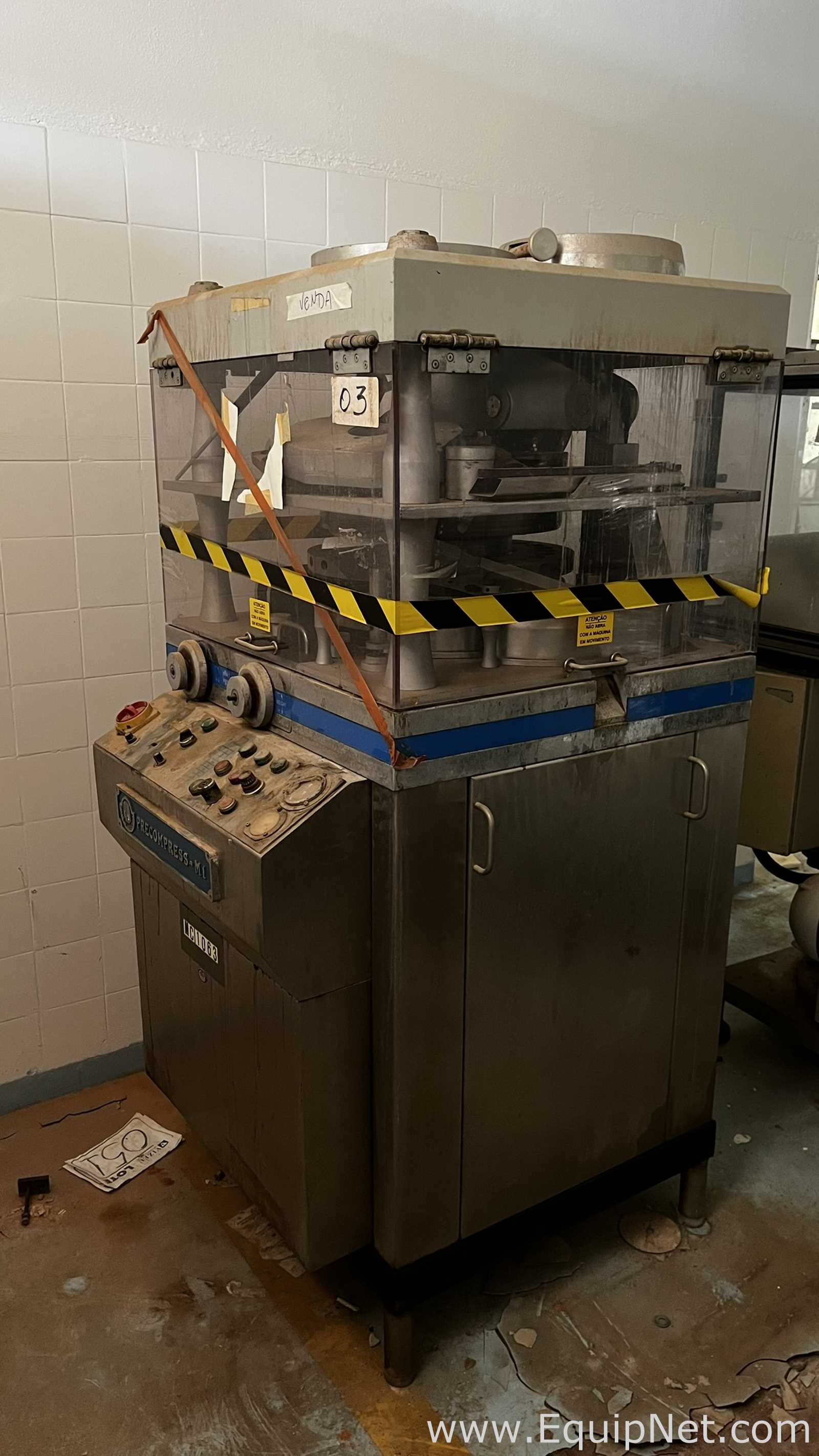 Riva DD-3 Tablet Pre-Compression and Compression Press - SCRAP