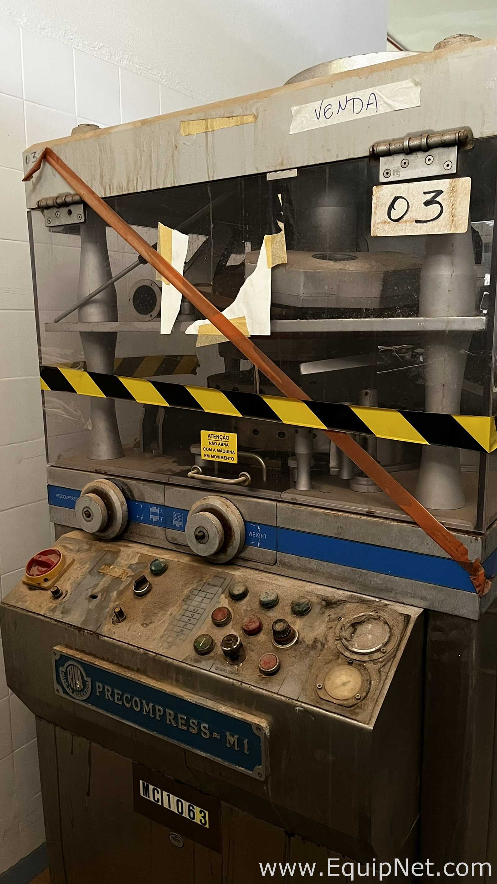 Riva DD-3 Tablet Pre-Compression and Compression Press - SCRAP