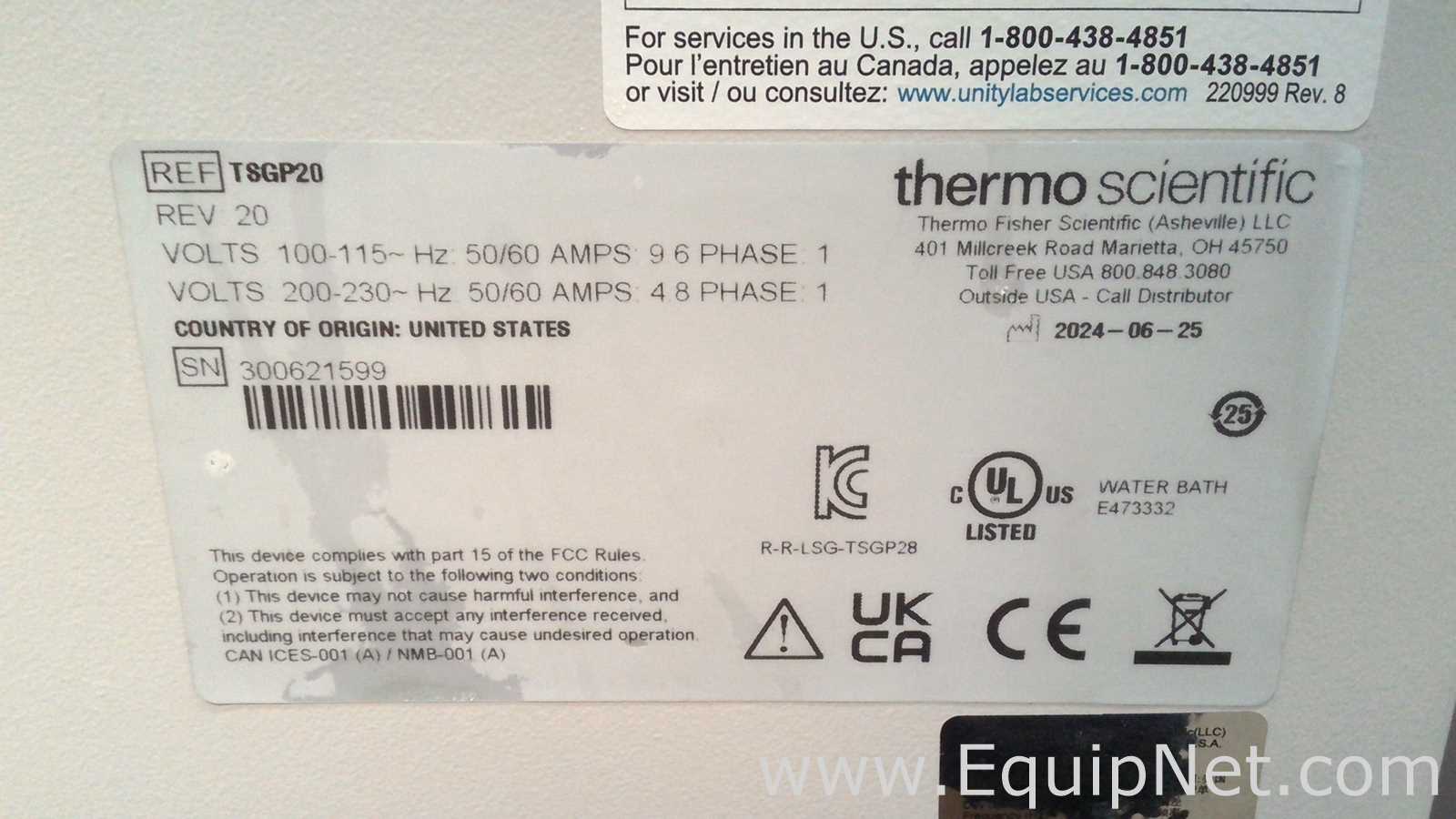 Banho Maria e Circulador Thermo Scientific Precision GP 20