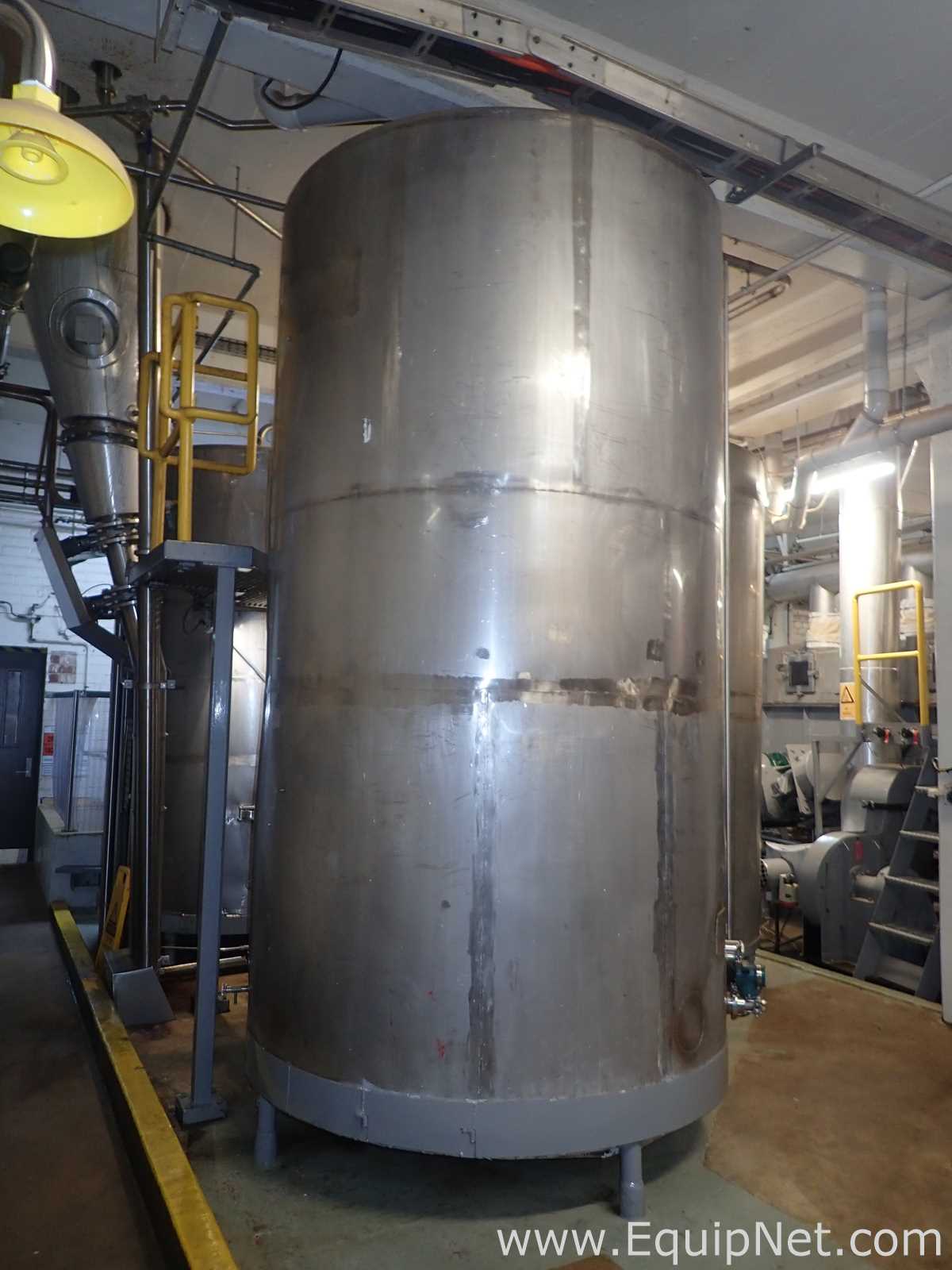 7000 Lt Approx Stainless Steel Tank - Evaporator Feed Tank