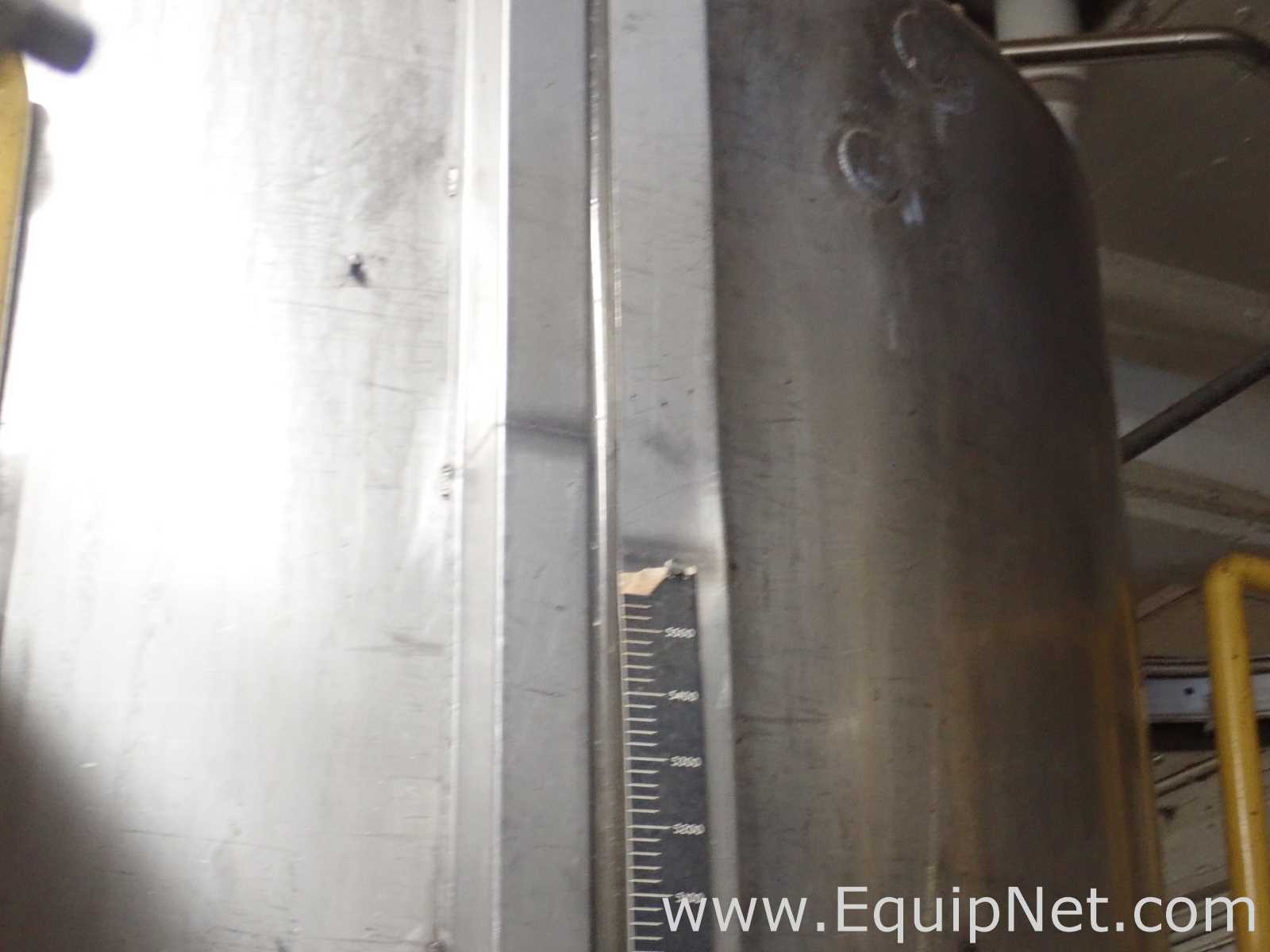 7000 Lt Approx Stainless Steel Tank - Evaporator Feed Tank