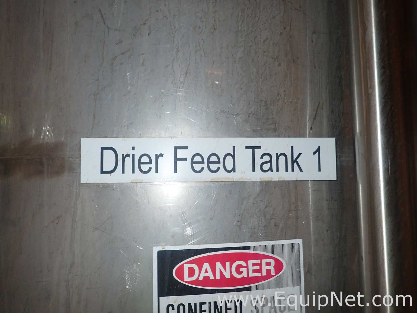 6000 Lt Stainless Steel Tank - Drier Feed Tank 1