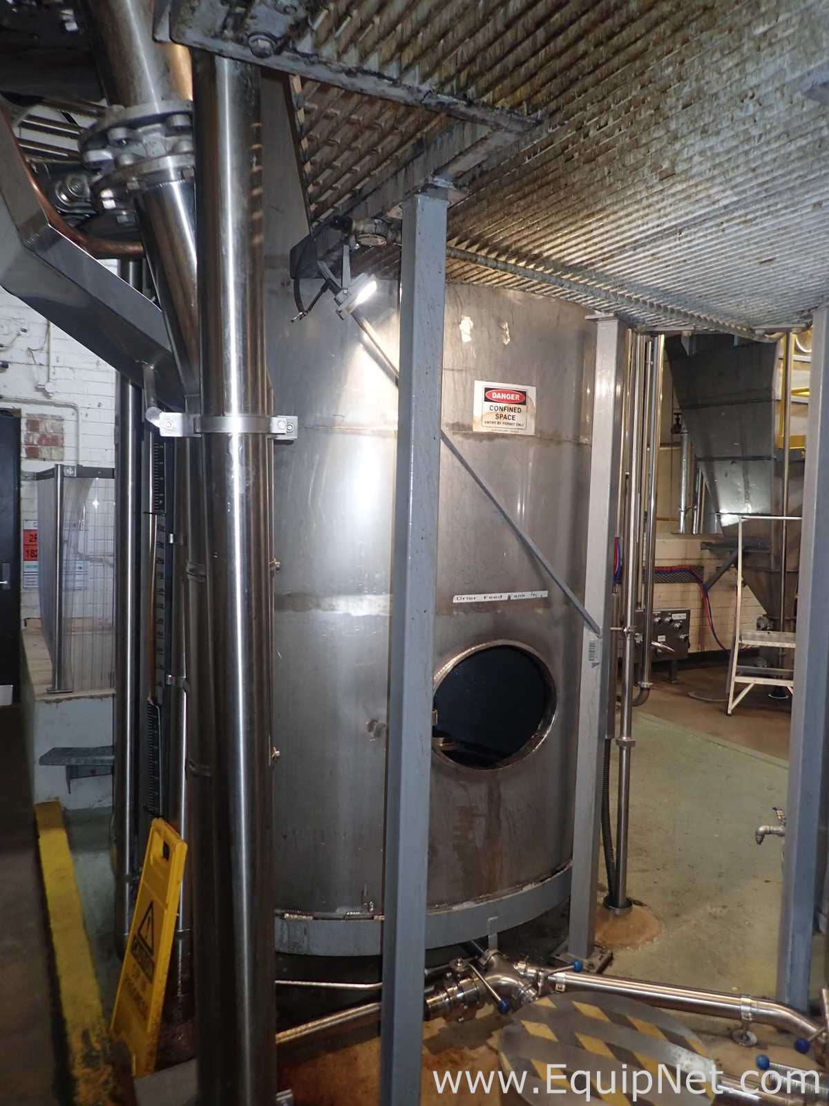 6000 Lt Stainless Steel Tank - Drier Feed Tank 1