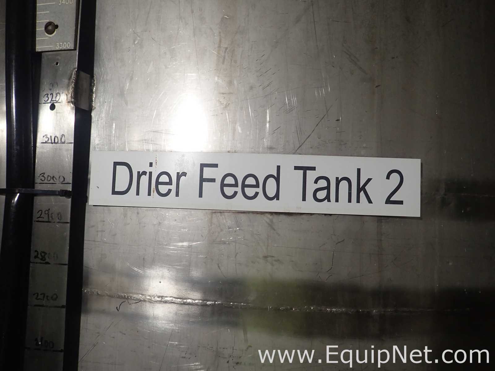 6000 Lt Stainless Steel Tank - Drier Feed Tank 2