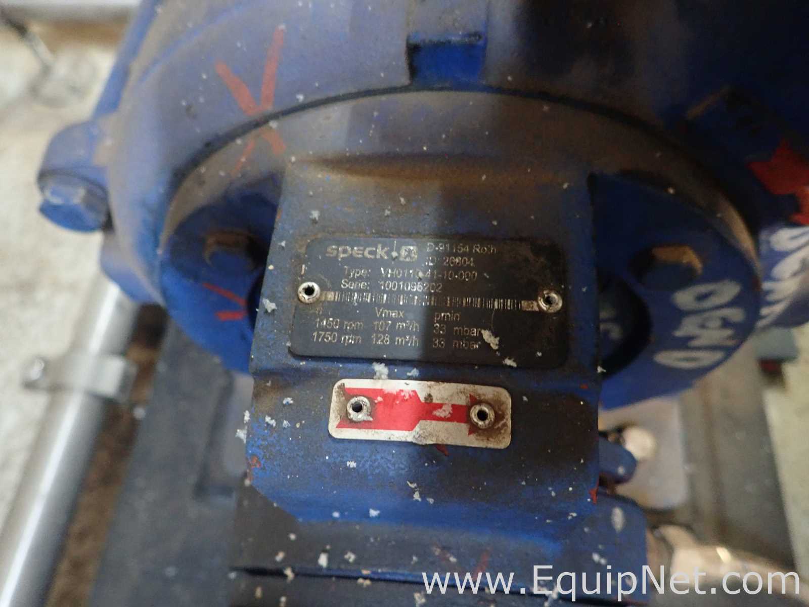 Speck VH011041-10-000 Vacuum Pump