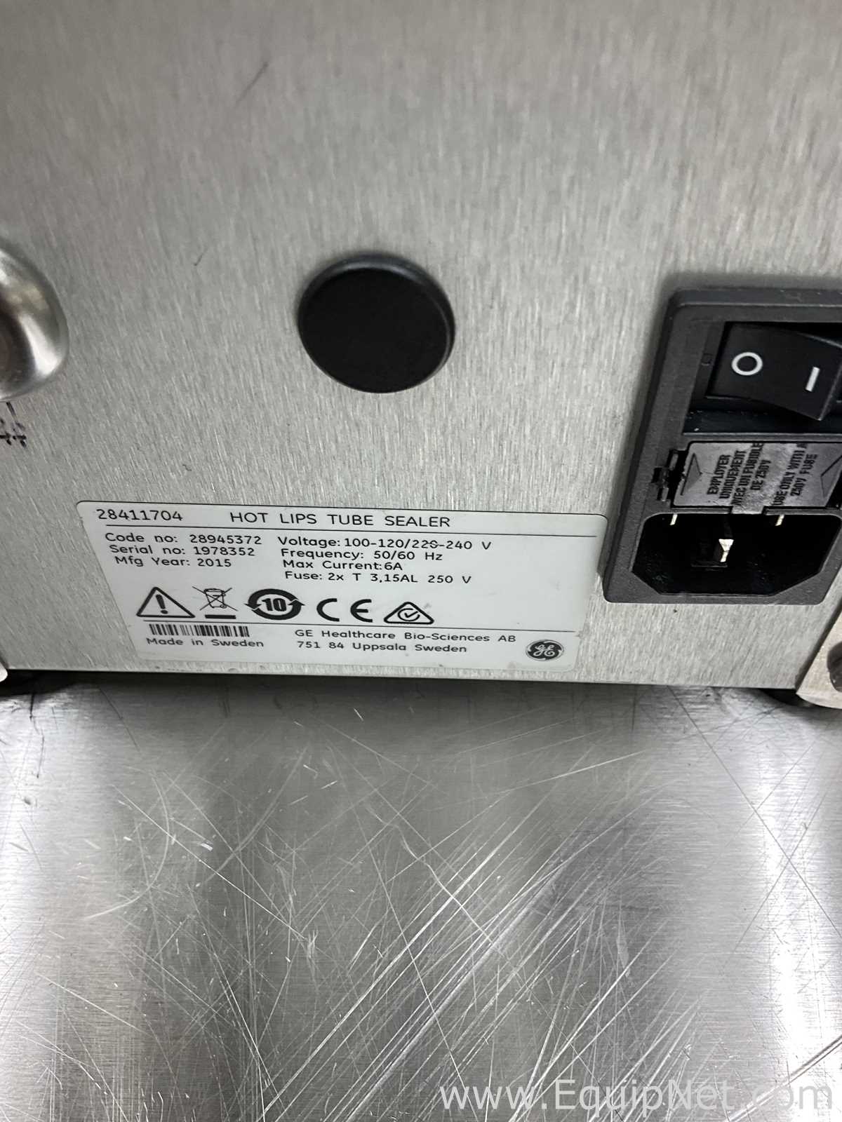 GE ReadyToProcess Hot Lips Tube Sealer