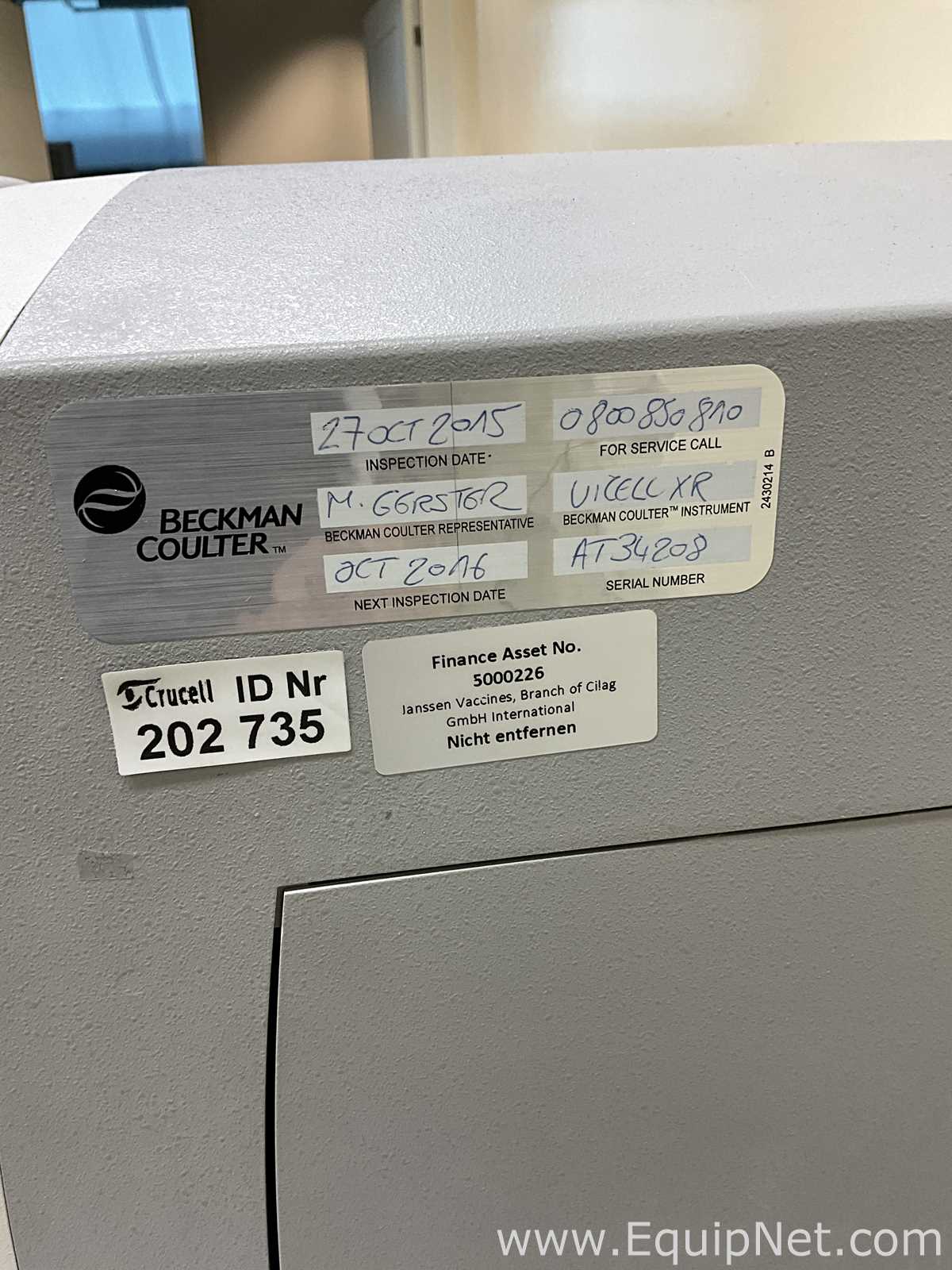 Analisador Beckman Coulter VI-CELL XR