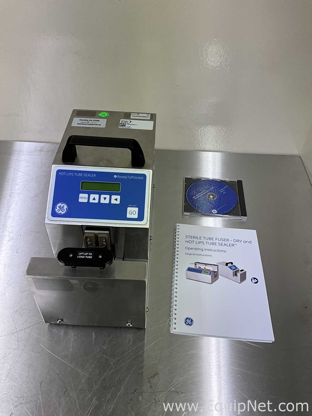 GE ReadyToProcess Hot Lips Tube Sealer
