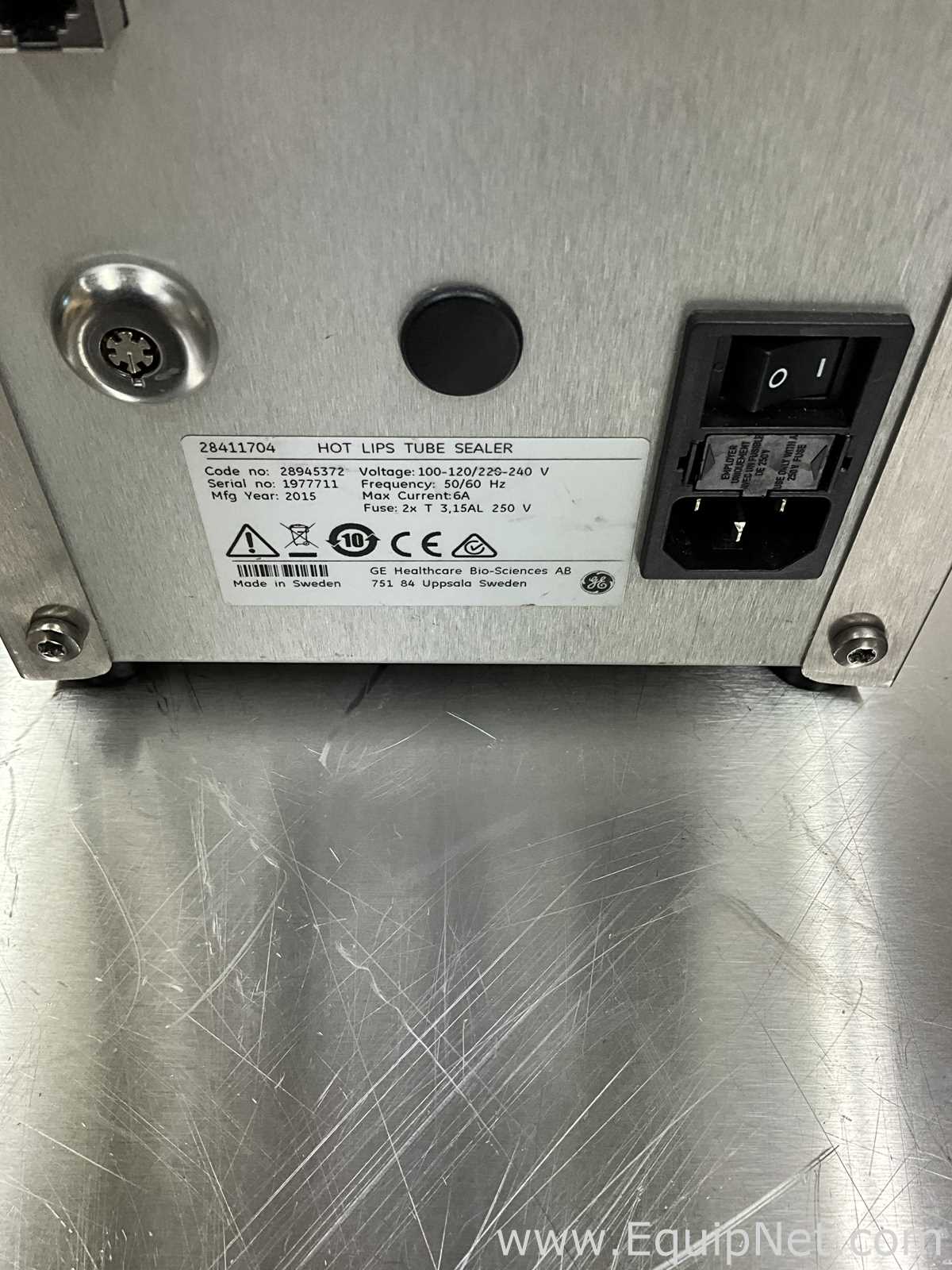GE ReadyToProcess Hot Lips Tube Sealer