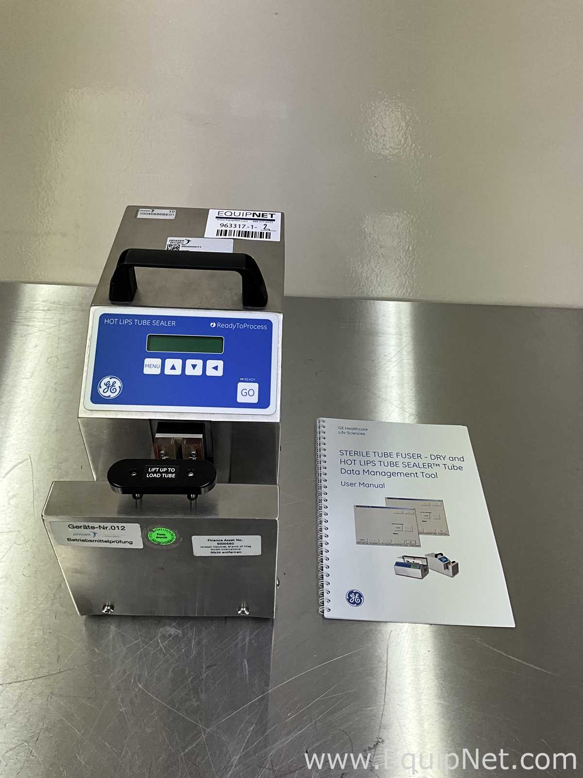 GE ReadyToProcess Hot Lips Tube Sealer