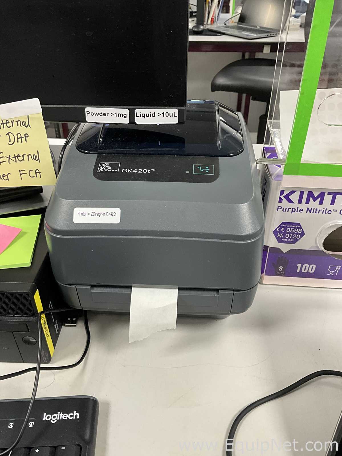 Zebra Technologies GK420t Adhesive Label Printer