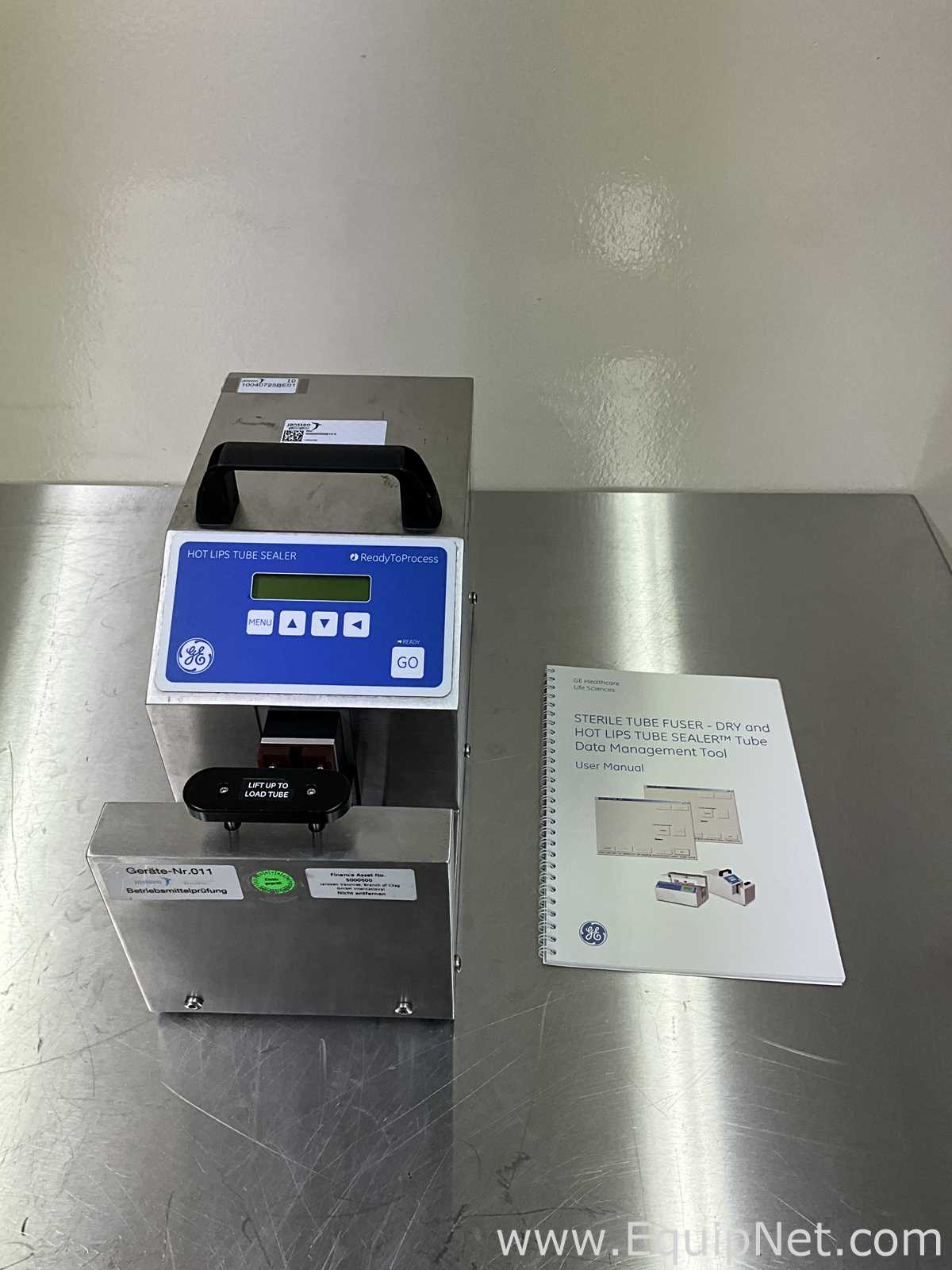 GE ReadyToProcess Hot Lips Tube Sealer