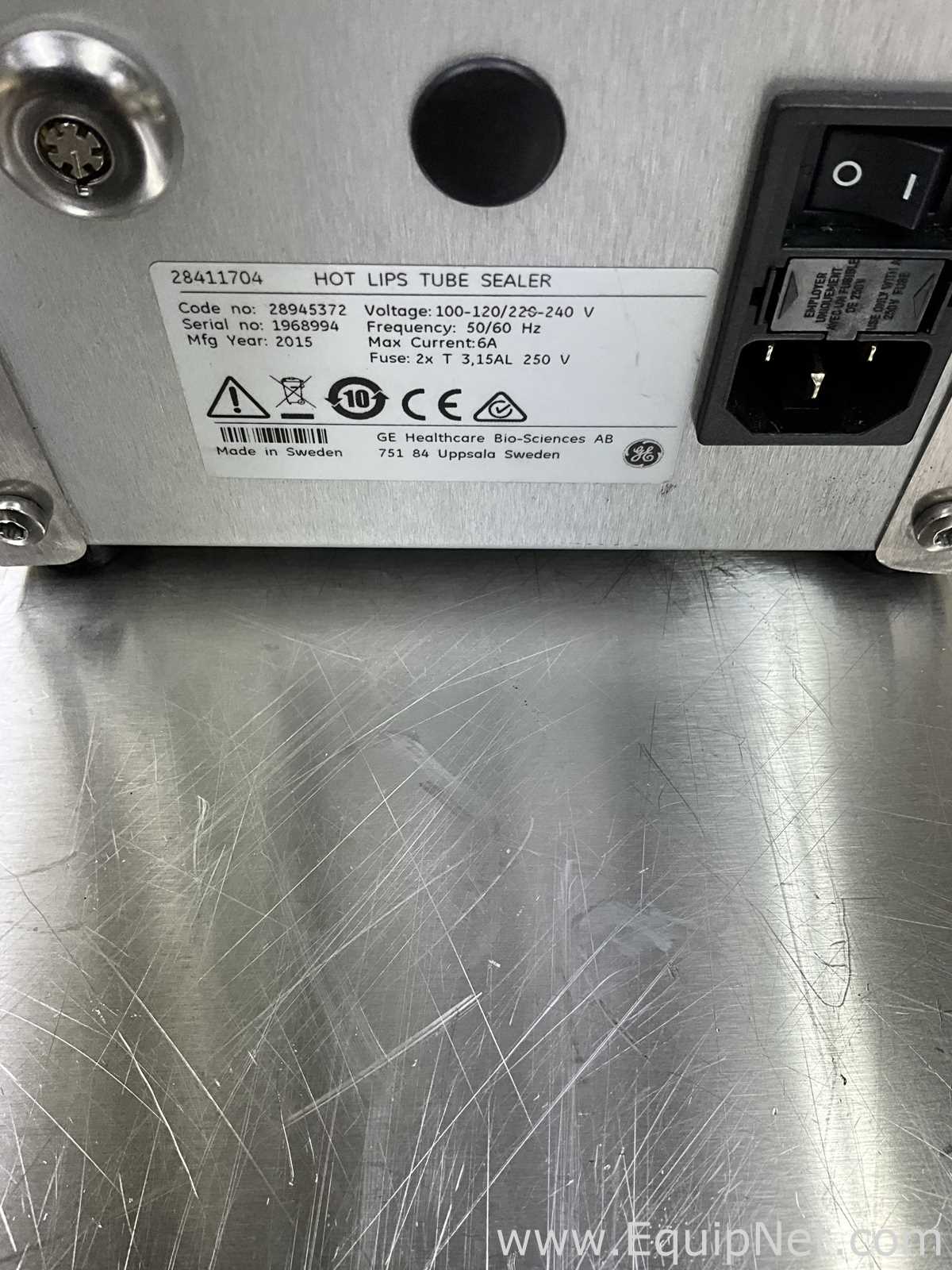 GE ReadyToProcess Hot Lips Tube Sealer
