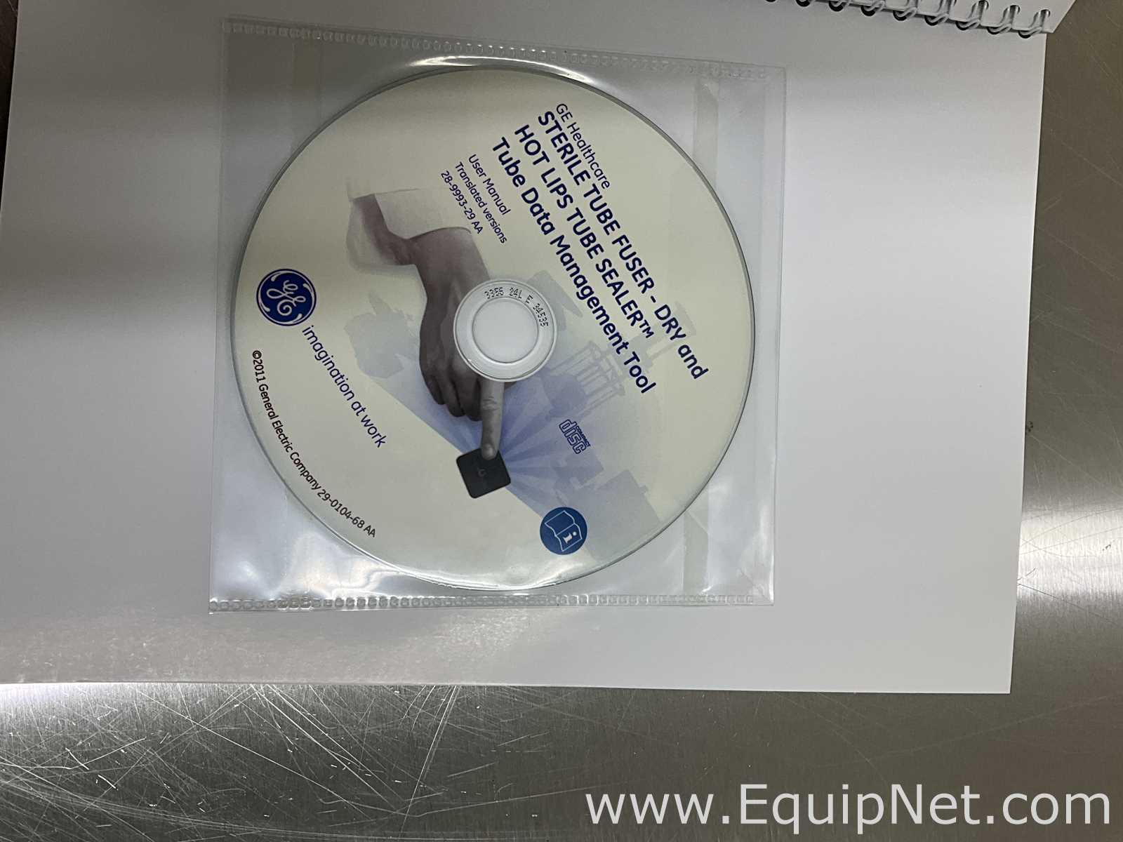 GE ReadyToProcess Hot Lips Tube Sealer