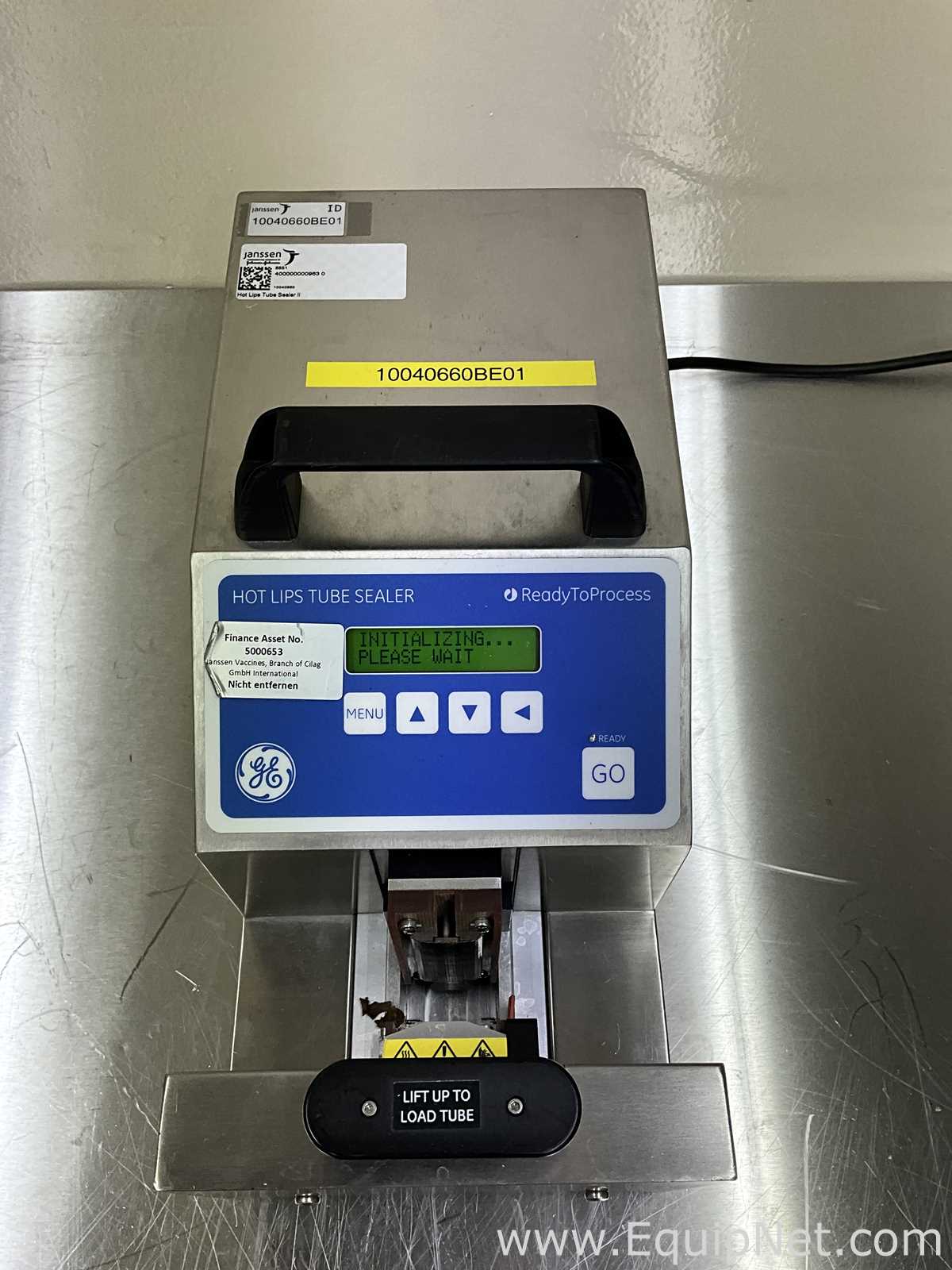 GE ReadyToProcess Hot Lips Tube Sealer