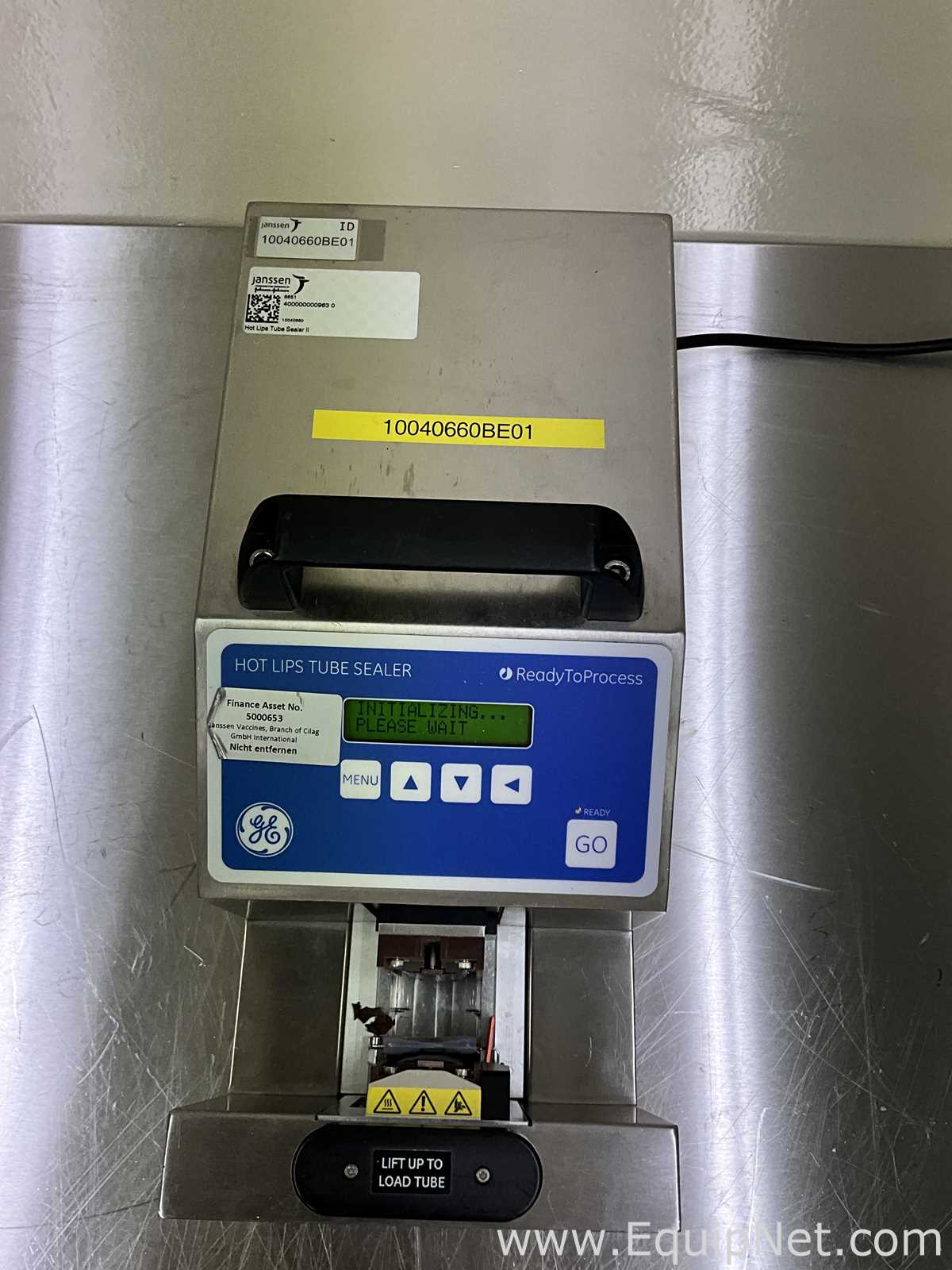 GE ReadyToProcess Hot Lips Tube Sealer