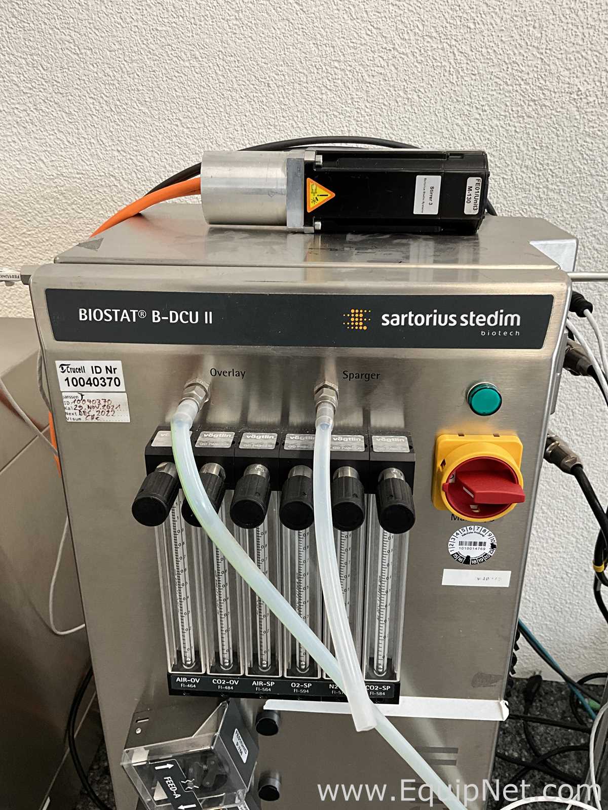 Sartorius Stedim Biostat B-DCU II Bioreactor System with BioPAT DCU Tower Controller