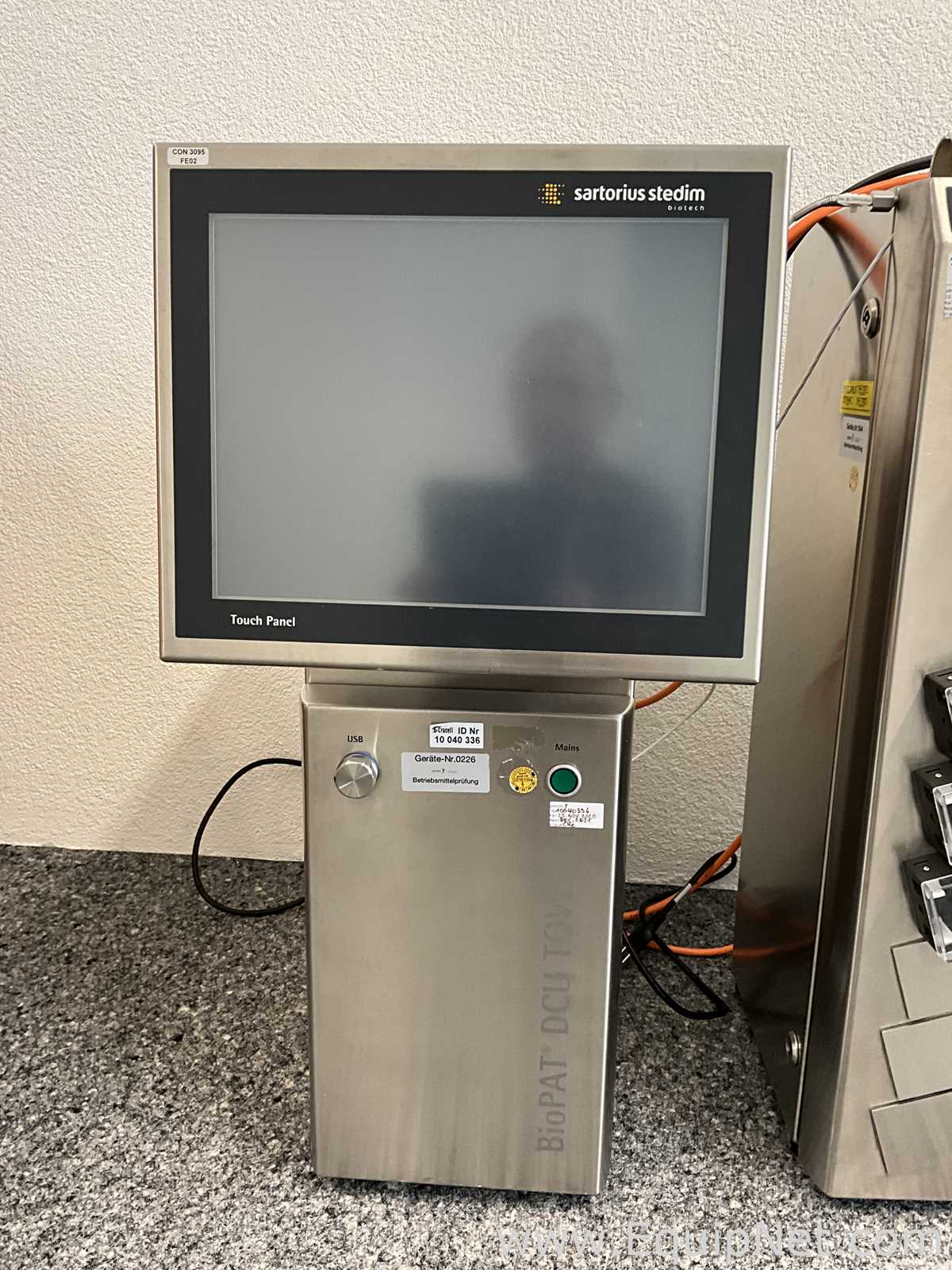 Sartorius Stedim Biostat B-DCU II Bioreactor System with BioPAT DCU Tower Controller