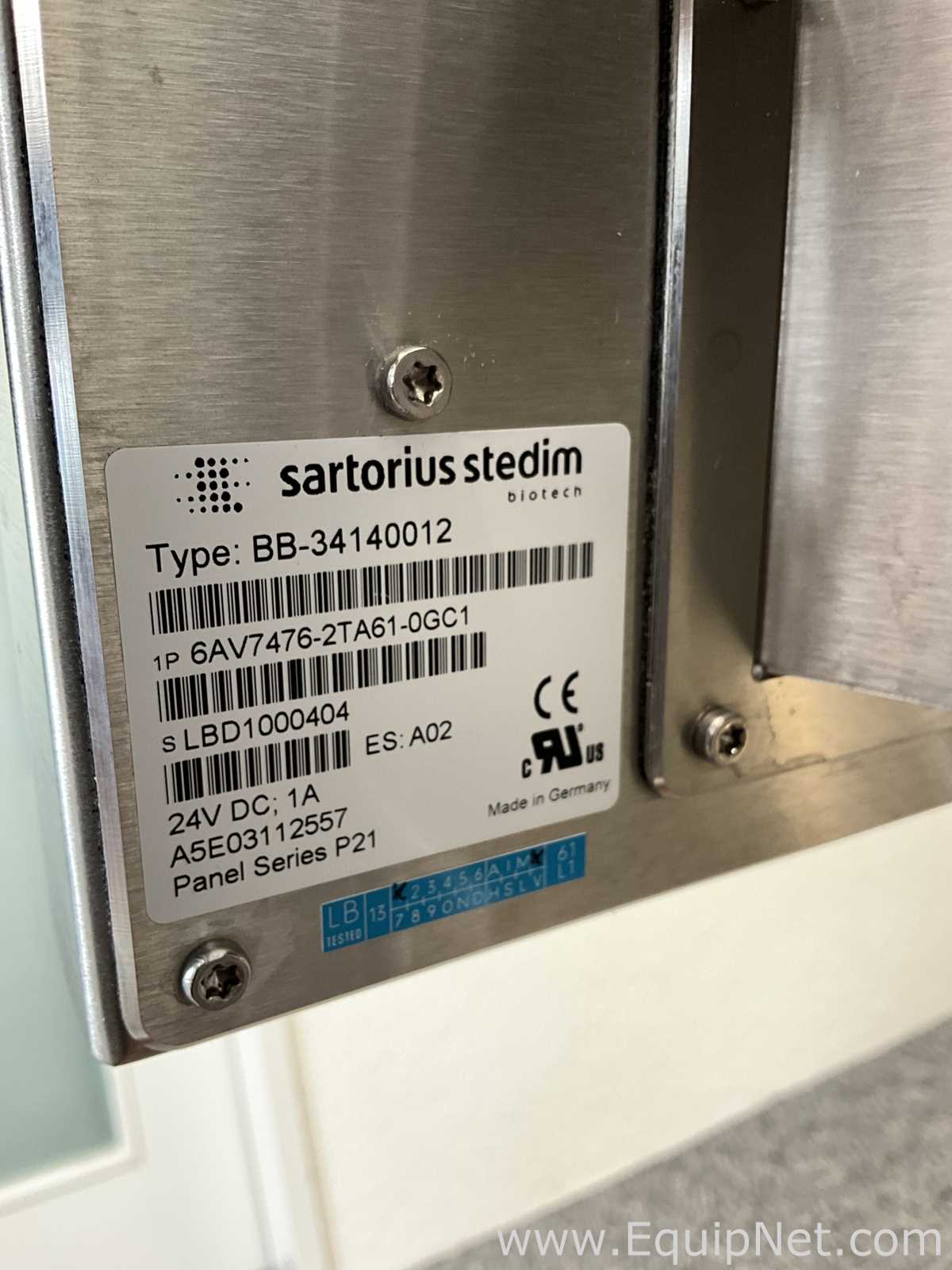 Sartorius Stedim Biostat B-DCU II Bioreactor System with BioPAT DCU Tower Controller