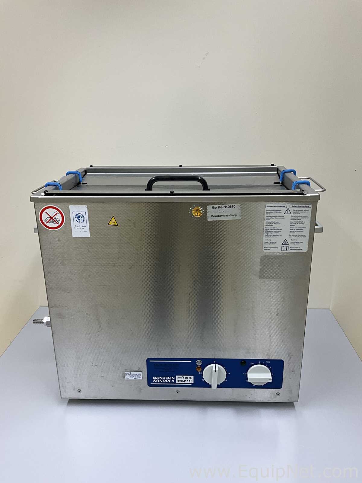 Bandelin Electronic Sonorex Super RK 1028 CH Ultrasonic Cleaner