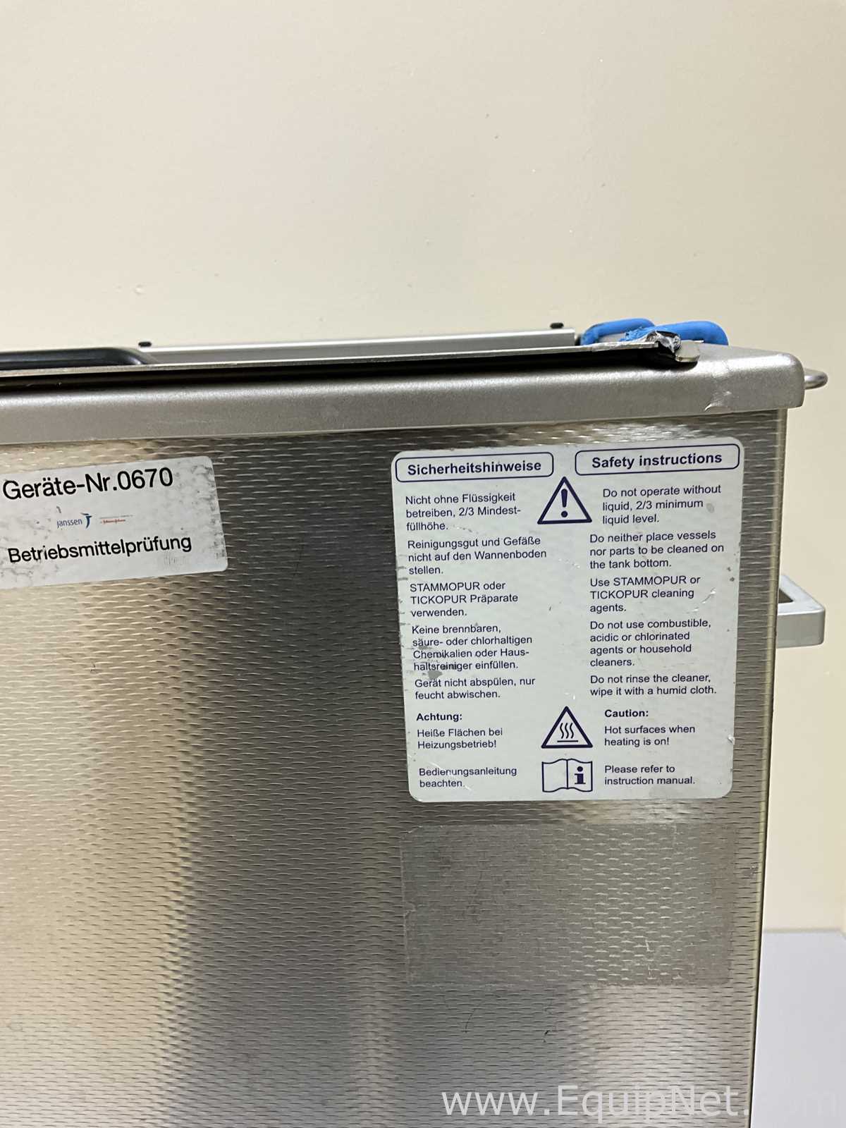 Bandelin Electronic Sonorex Super RK 1028 CH Ultrasonic Cleaner