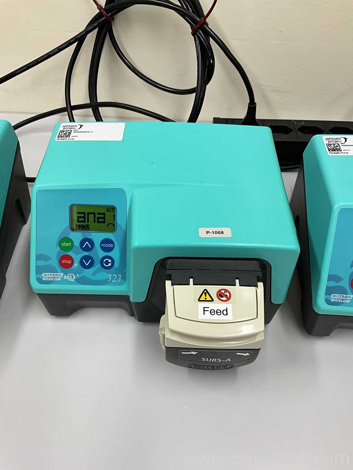 Lot of 3 Watson Marlow 323U/D Peristaltic Pumps
