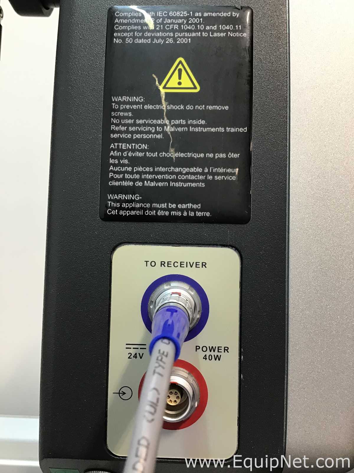Analisador Malvern Instruments Limited SPRAYTEC