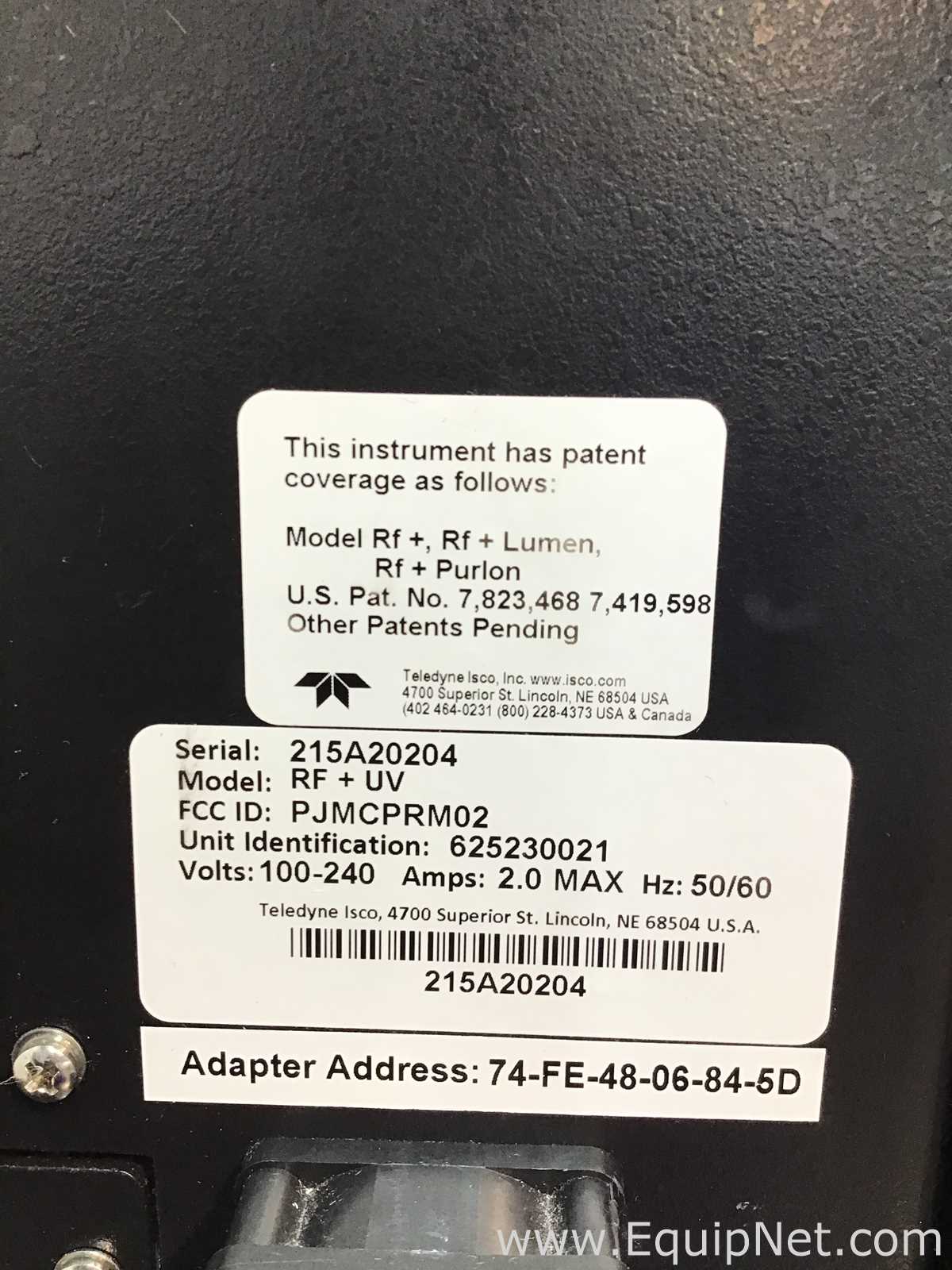Teledyne Isco CombiFlash RF Plus Lumen Chromatography System