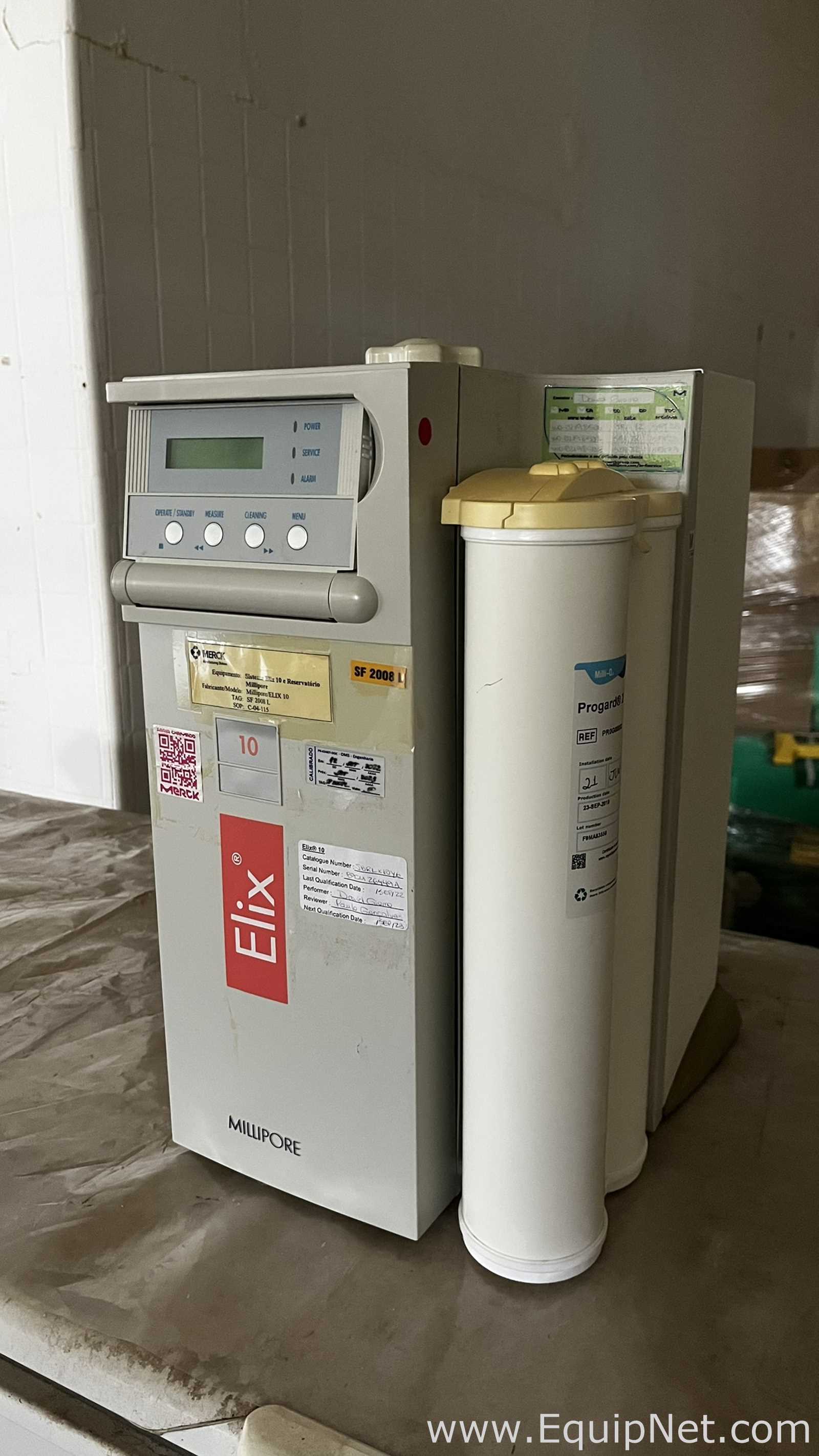 Millipore Elix 10 Water Purification System