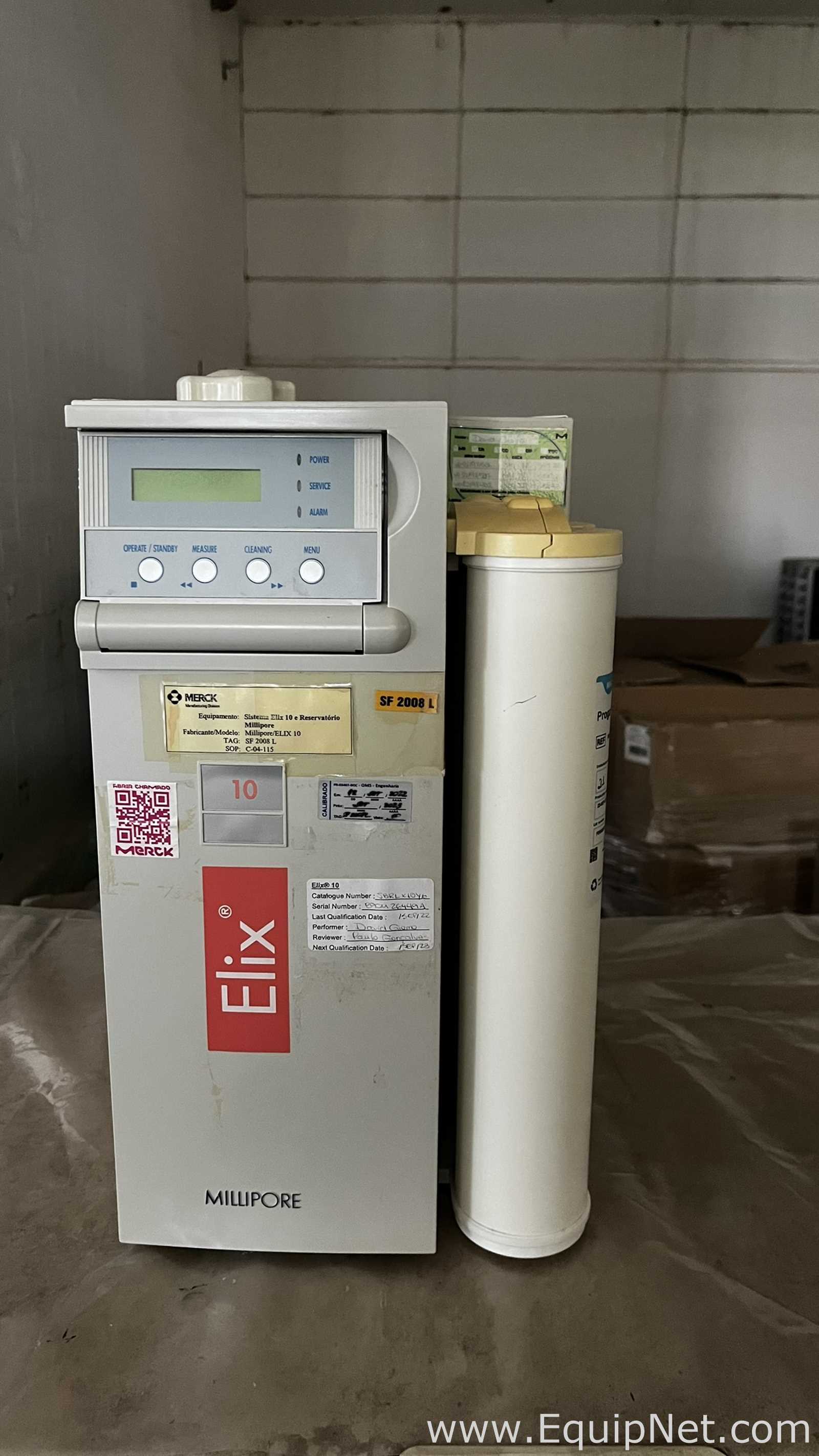 Millipore Elix 10 Water Purification System