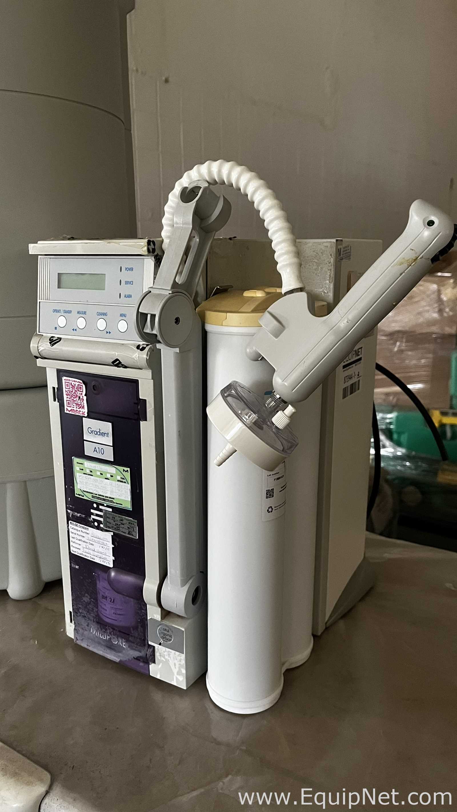 Millipore Gradient A10 Water Purification System with Millipore Automatic Sanitization Module