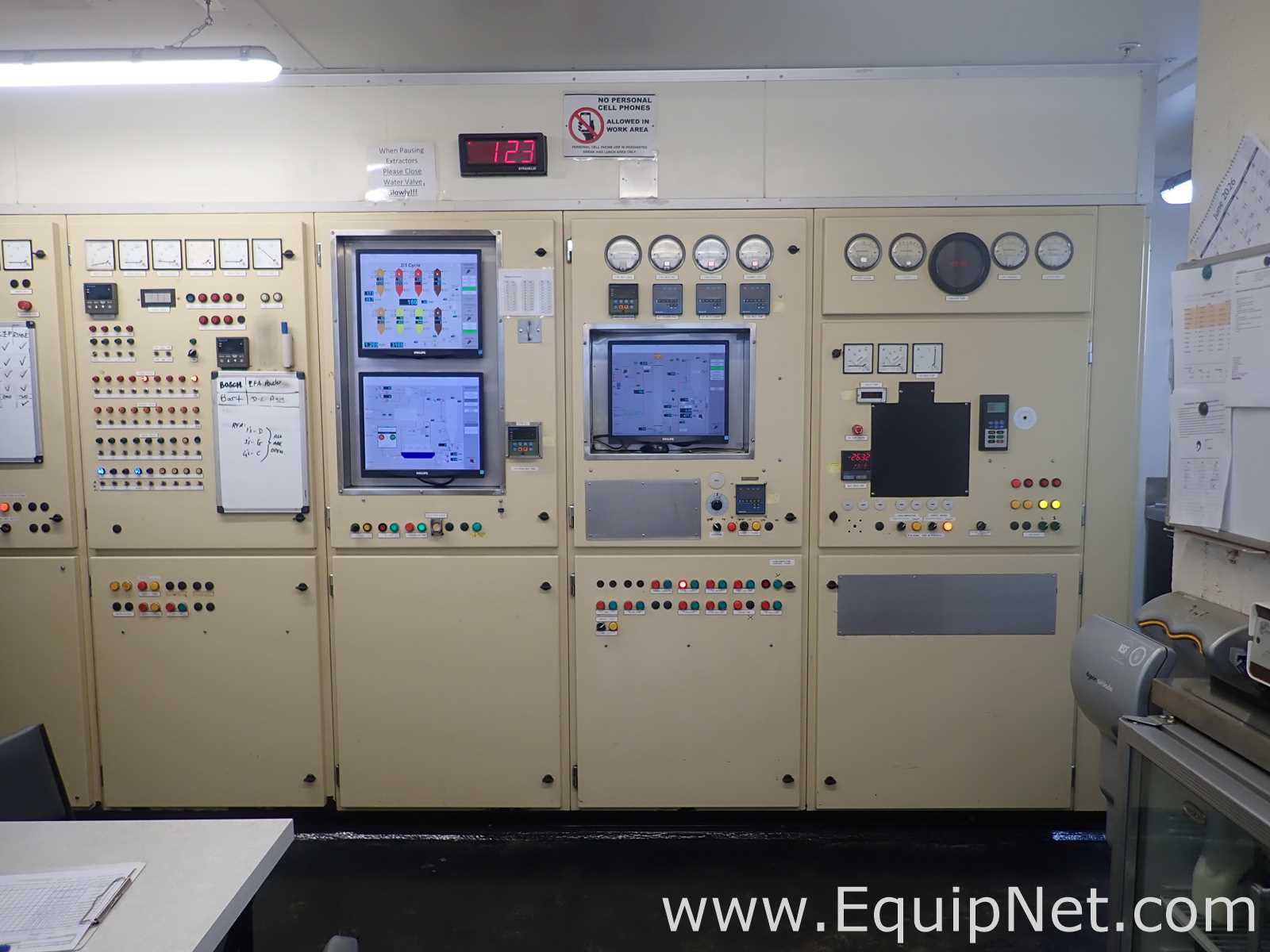 Control Boards for Evaporator, Extractors, Spray Dryer and Agglomerator