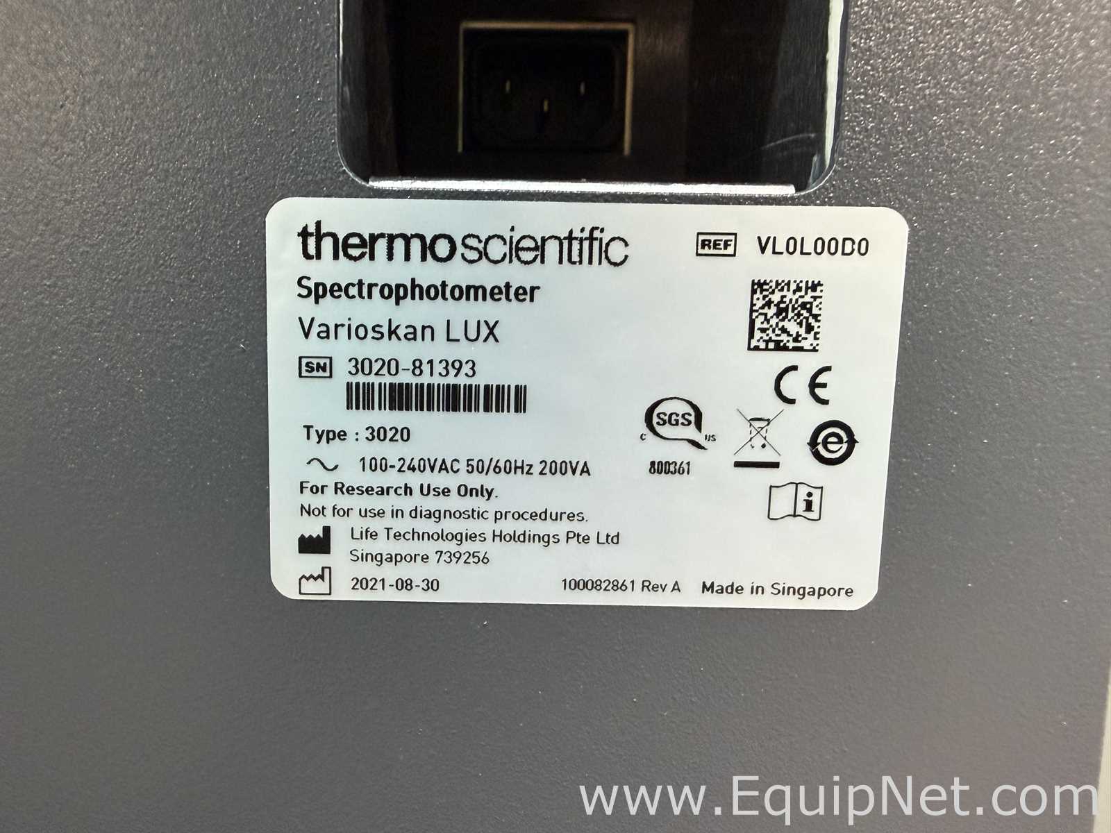 Thermo Scientific Varioskan LUX Spectrophotometer
