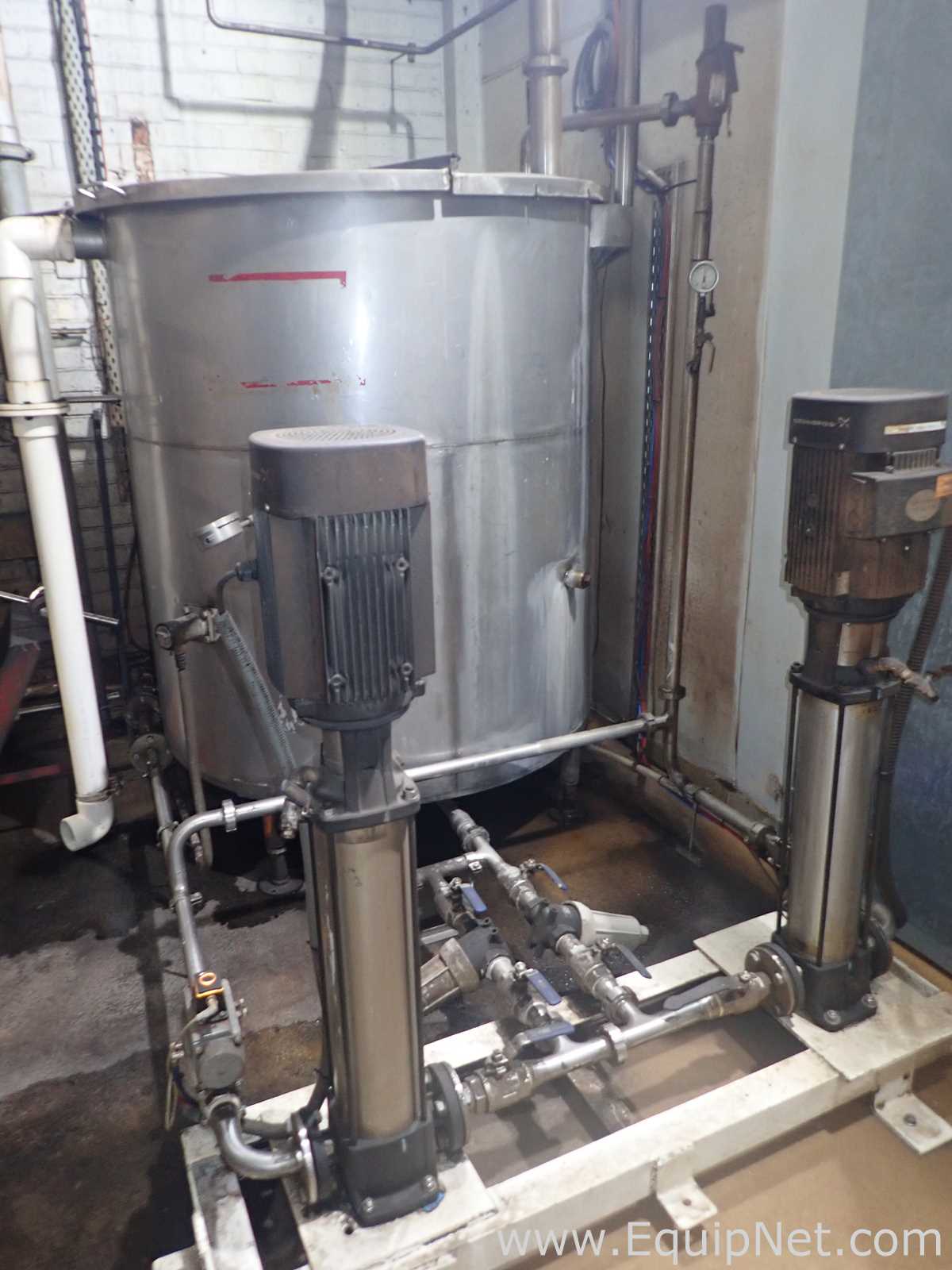 Tanque aço inox  
