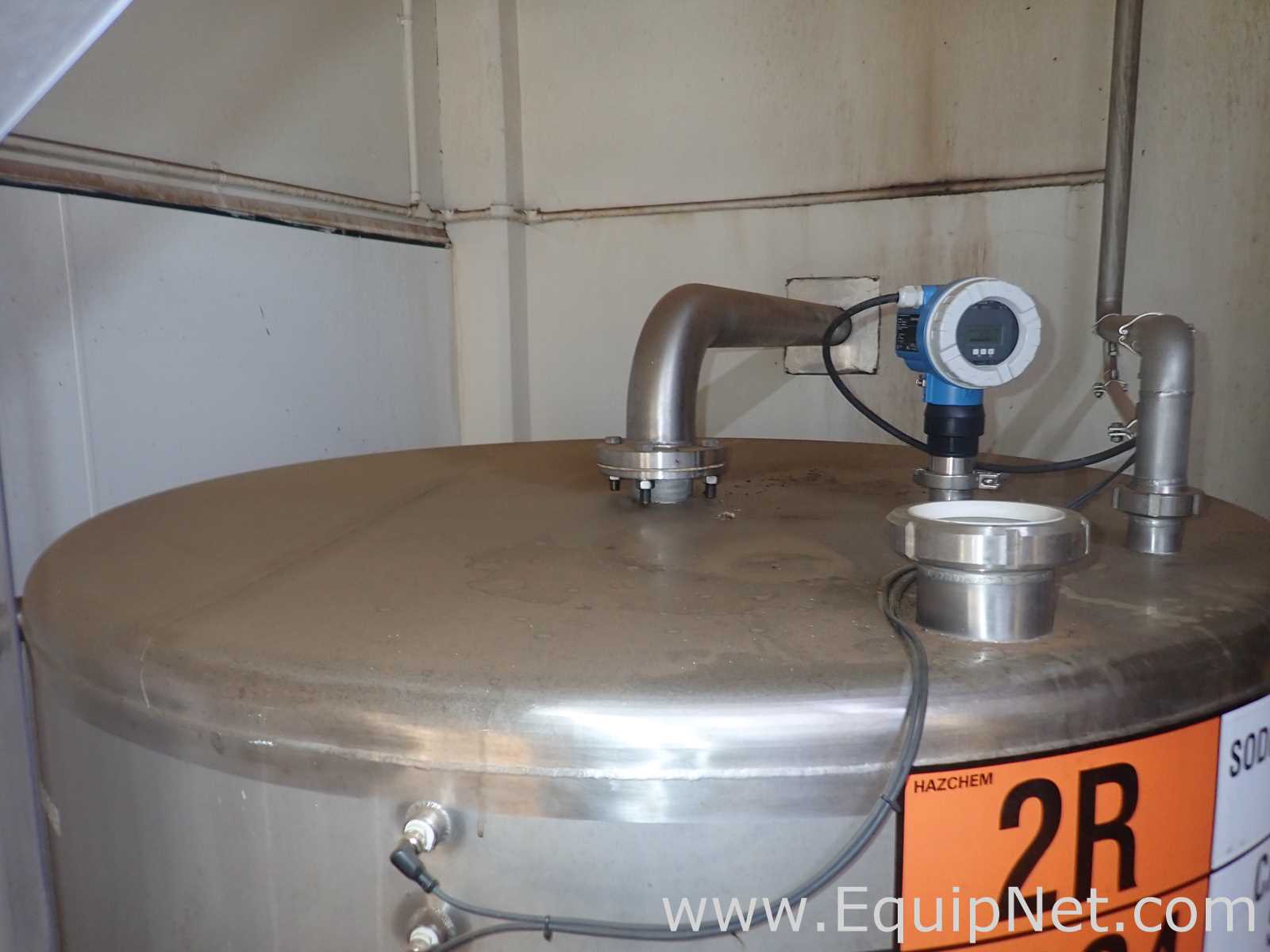 6000 Lt Approx Stainless Steel Caustic Soda Tank