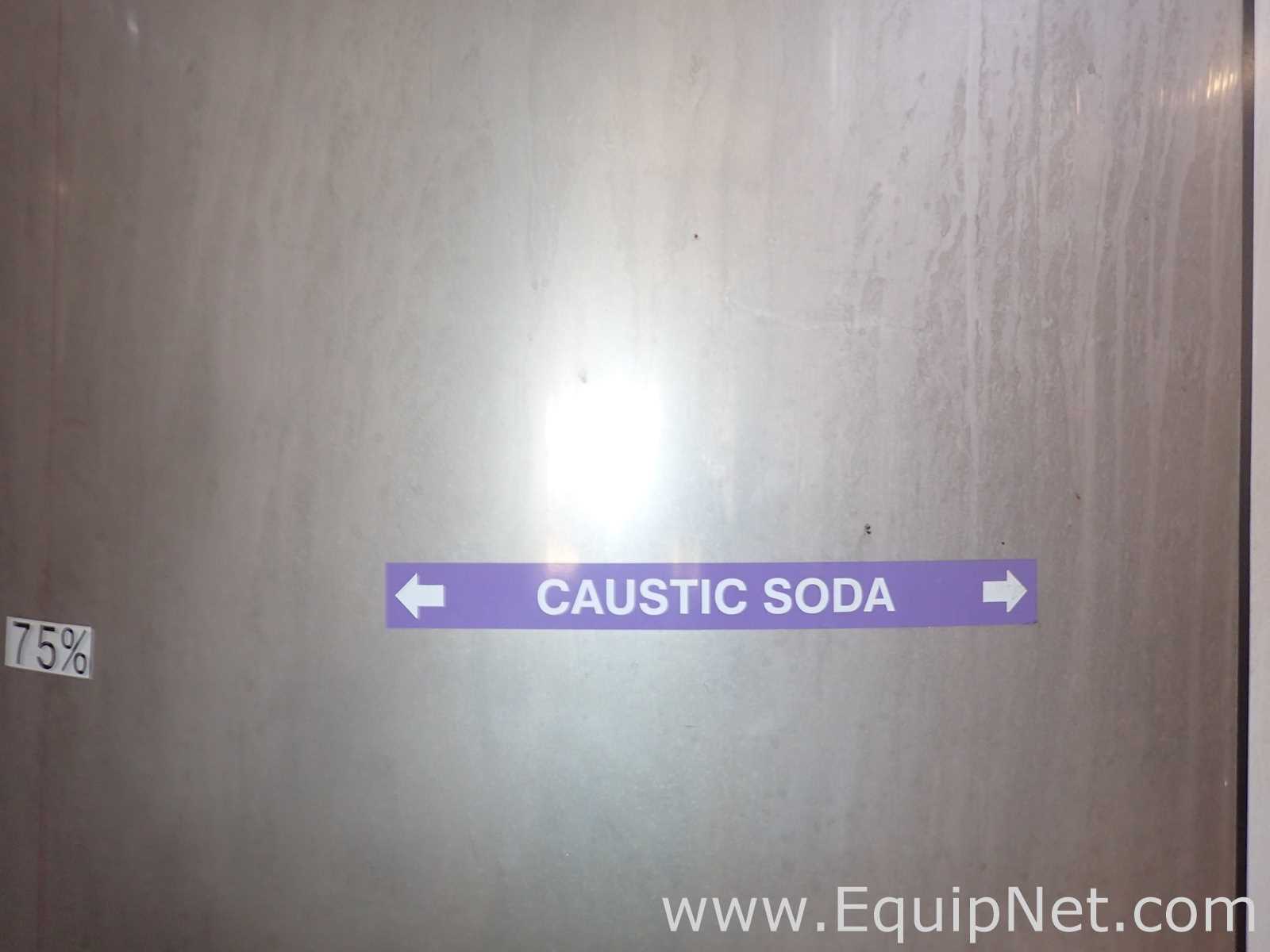 6000 Lt Approx Stainless Steel Caustic Soda Tank