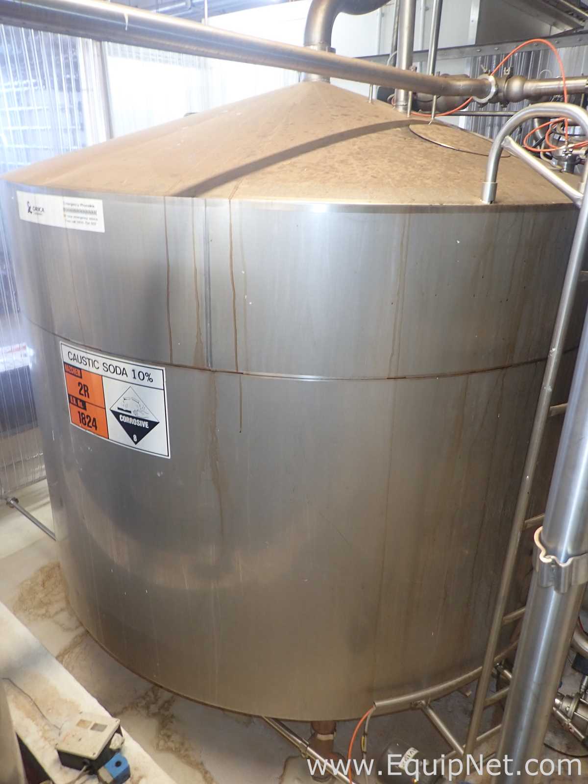 Tanque aço inox  