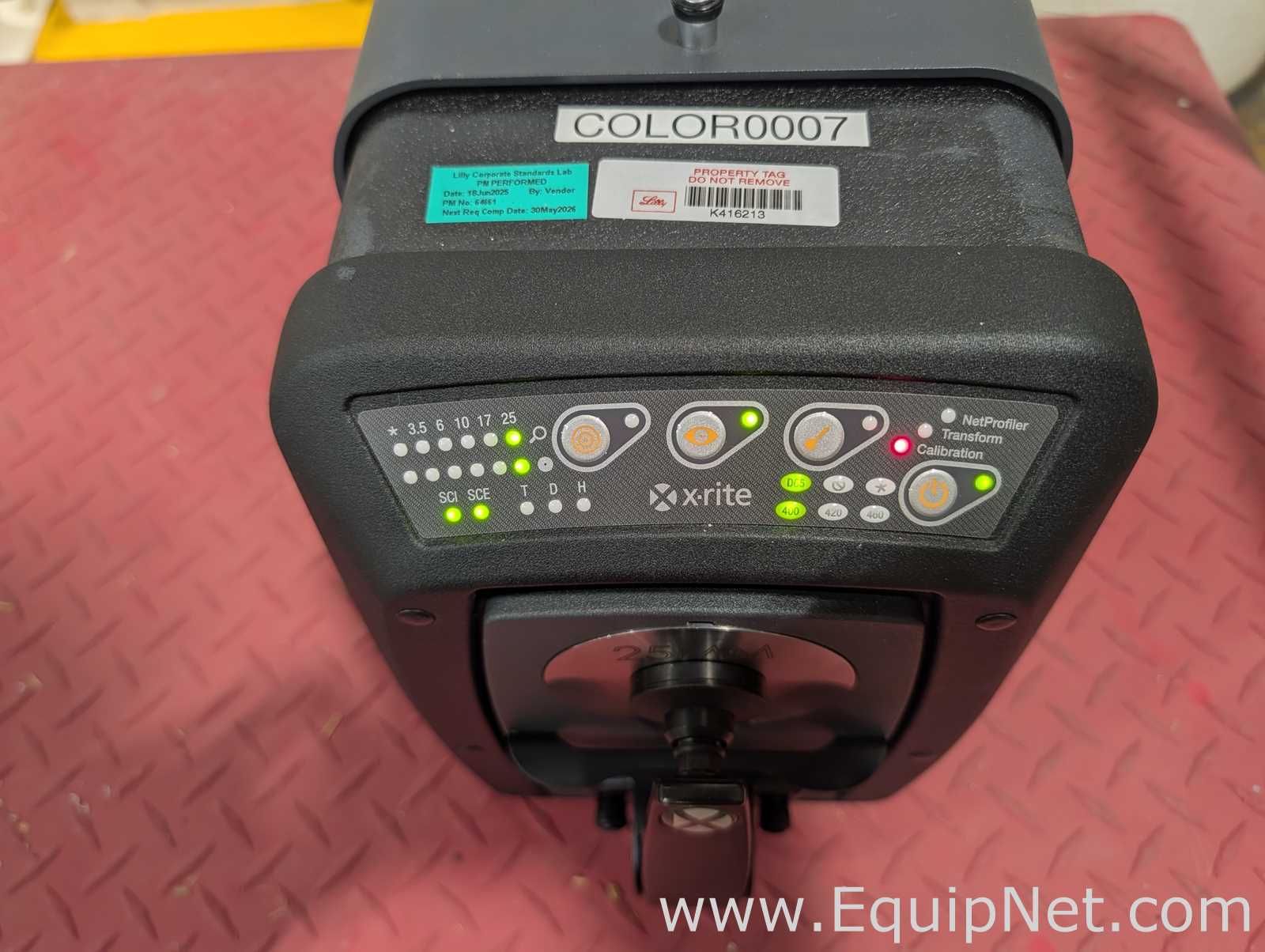 X-Rite CIA-00-81 Color Measuring Equipment