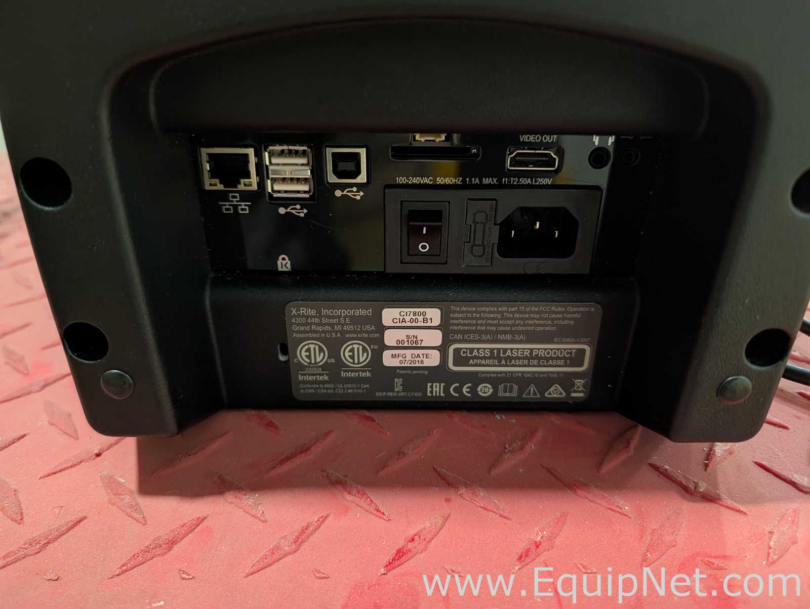 X-Rite CIA-00-81 Color Measuring Equipment