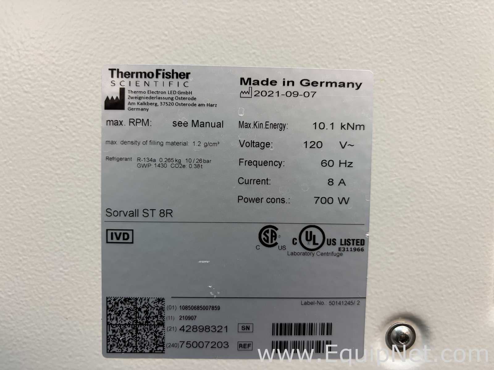 Laborzentrifuge Thermo Scientific Sorvall ST 8R