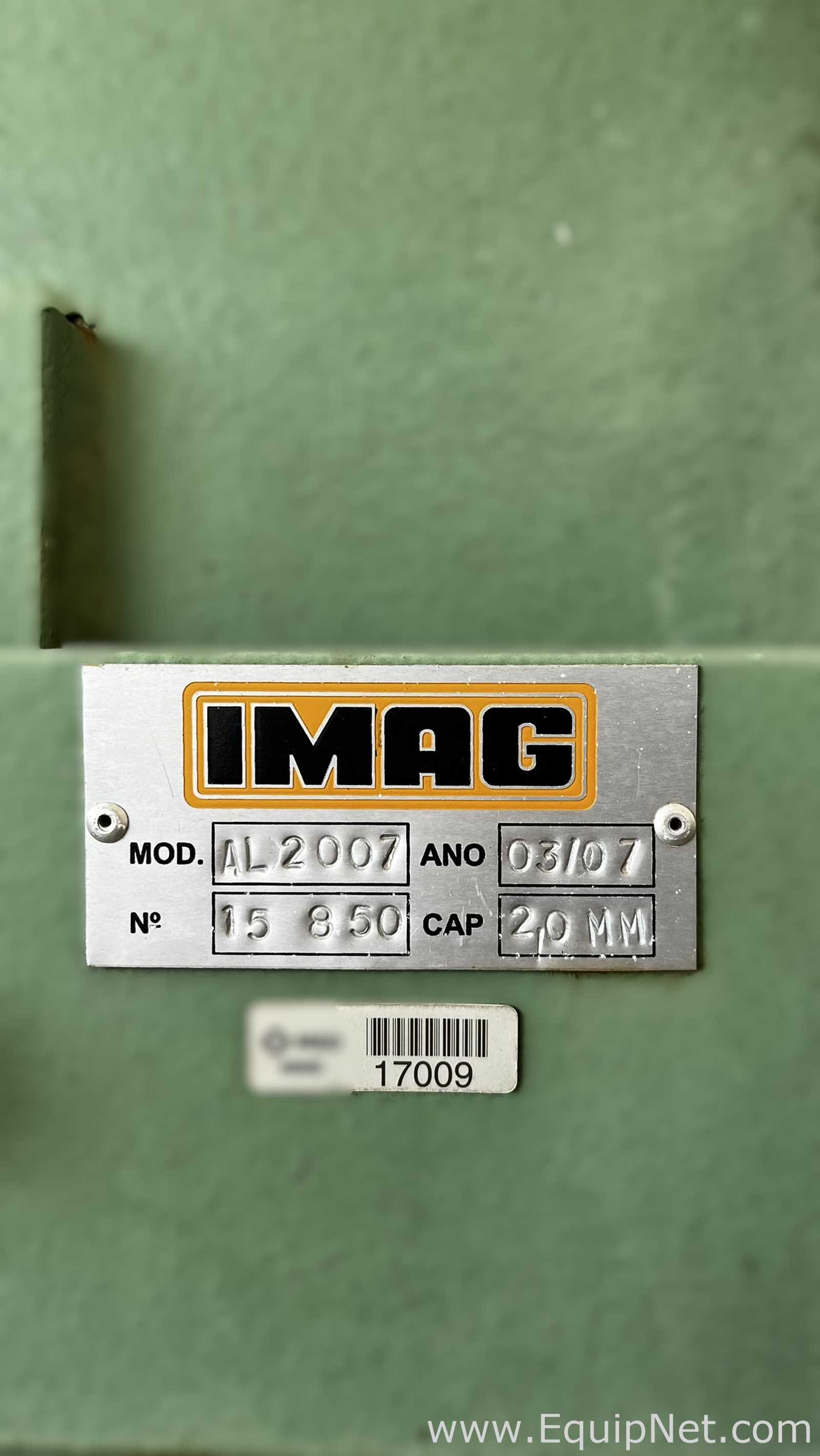 Imag AL 2007 Manual Sheet Metal Folder