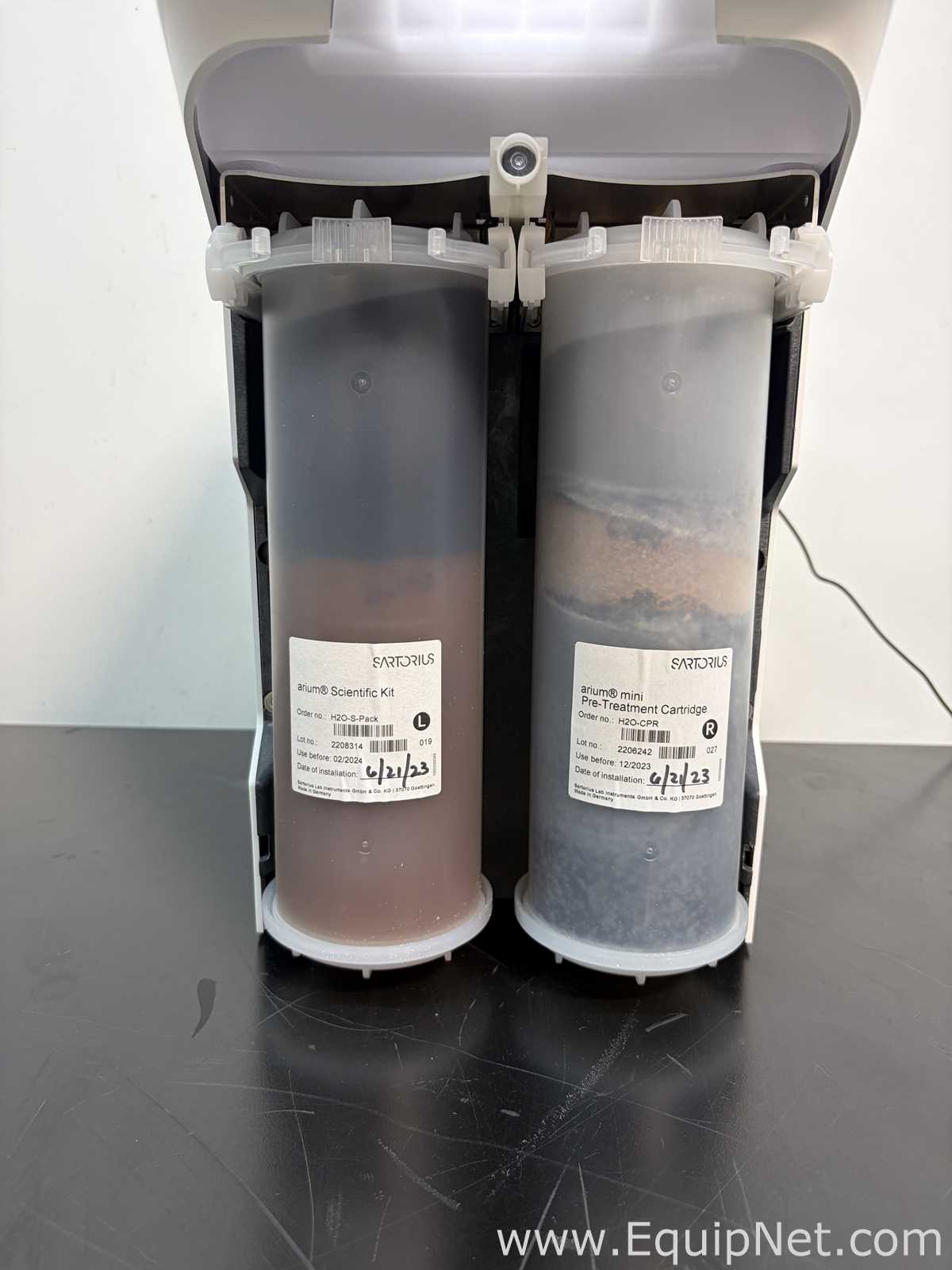 Sistema de Purificación y Destilación de Agua Sartorius Arium
