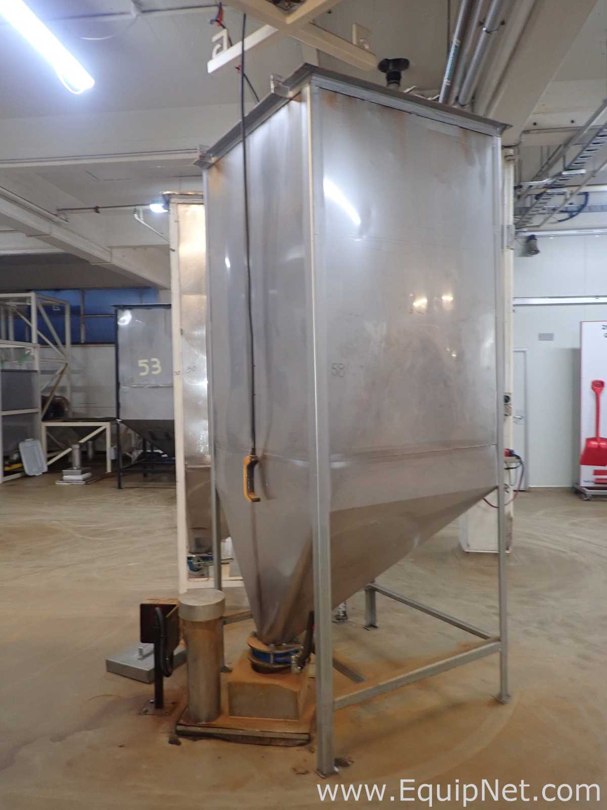 Imperial Calumet 60-100 Coffee Receiving Hopper with Young Blender - SCRAP