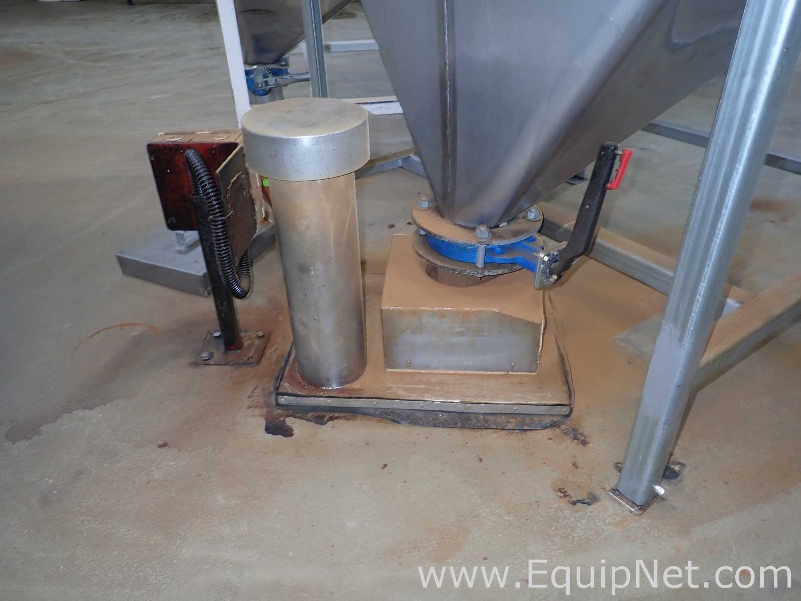 Imperial Calumet 60-100 Coffee Receiving Hopper with Young Blender - SCRAP