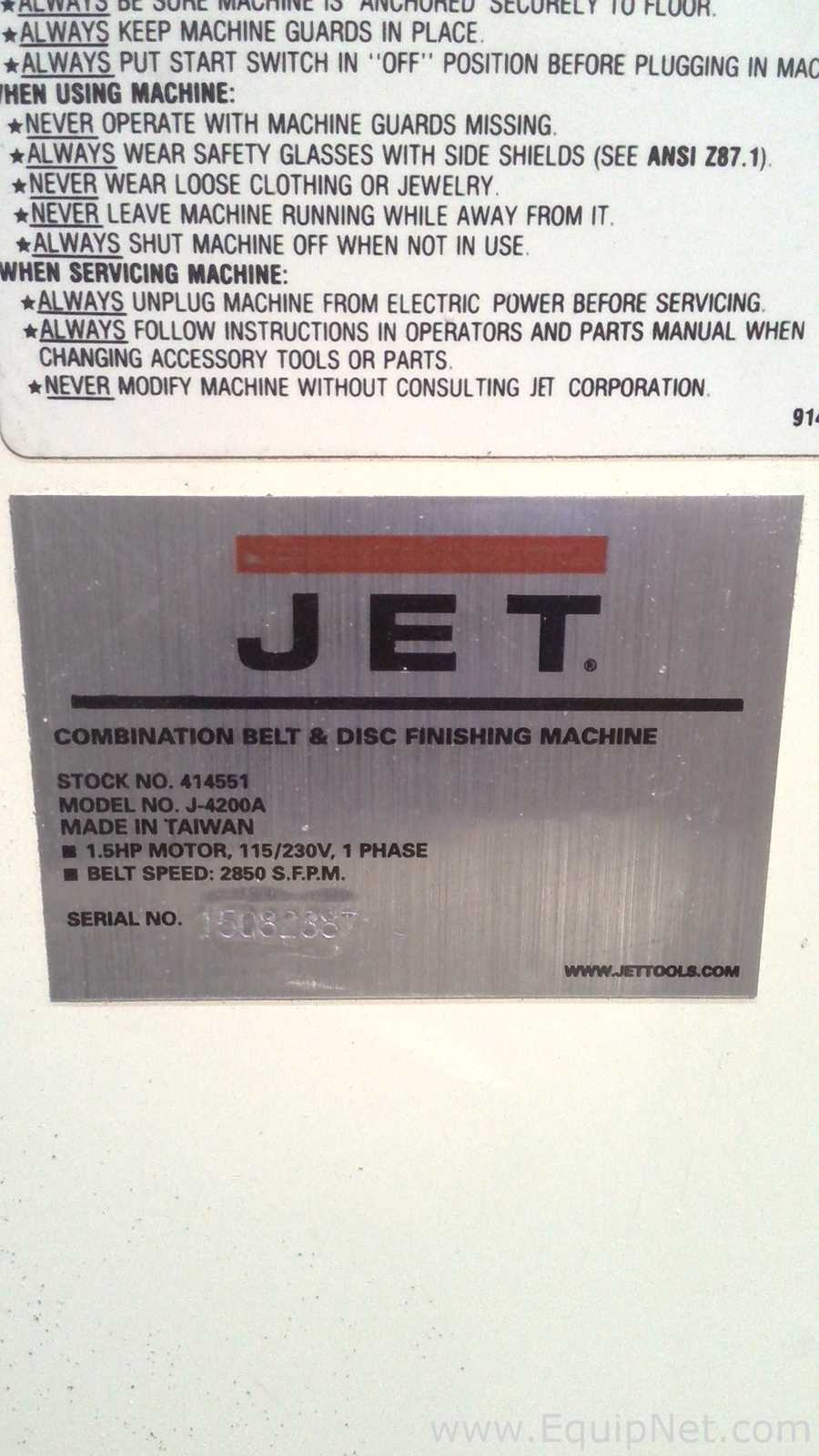 Diversas Herramientas para Taller o Máquinas Jet J-4200A